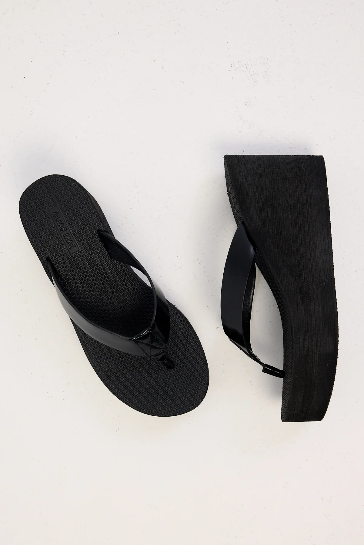 Lulu Black Box Wedge Heel - Image 4