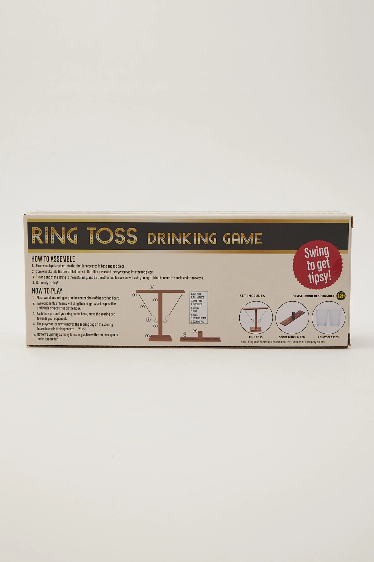 Mdi Drinking Game Ring Toss - Image 3