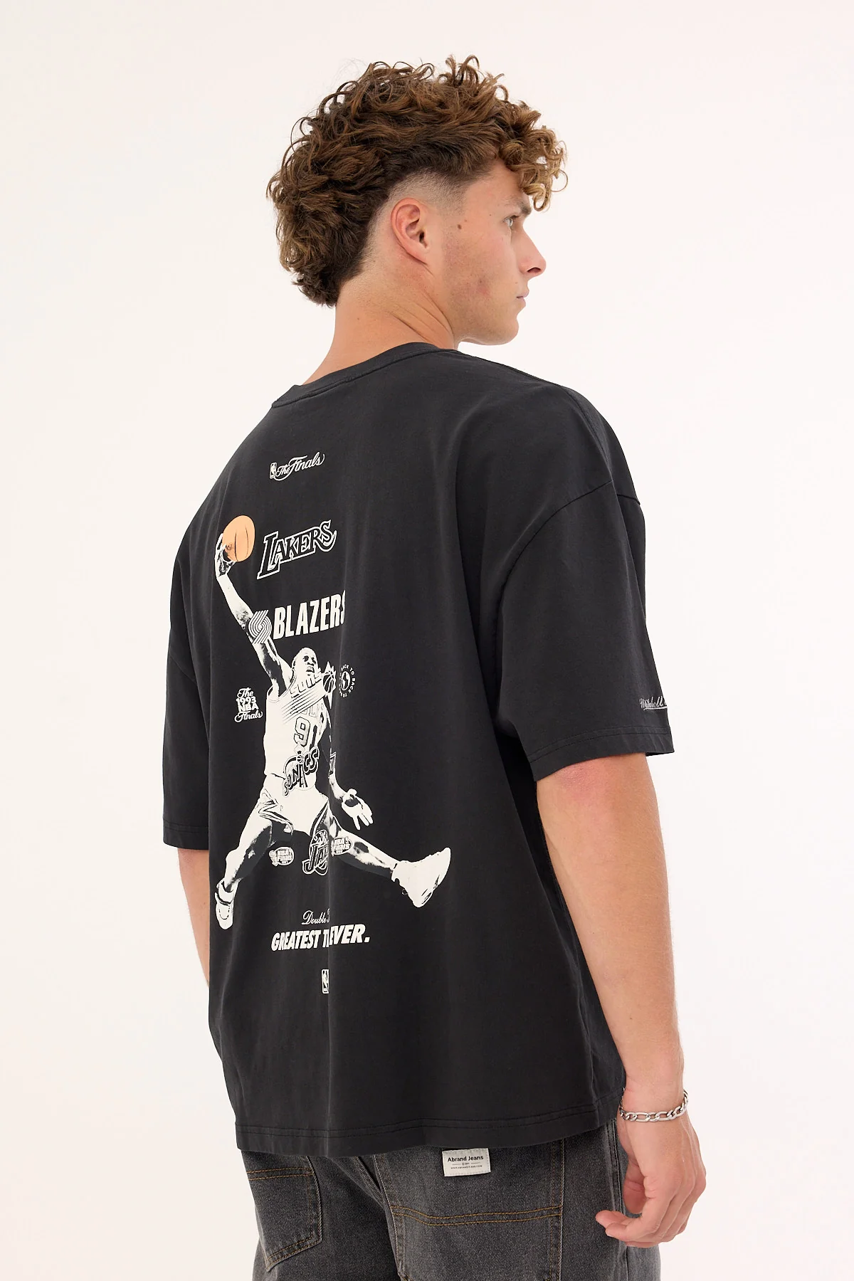 Mitchell & Ness Greatest Team Ever Tee Black - Image 8