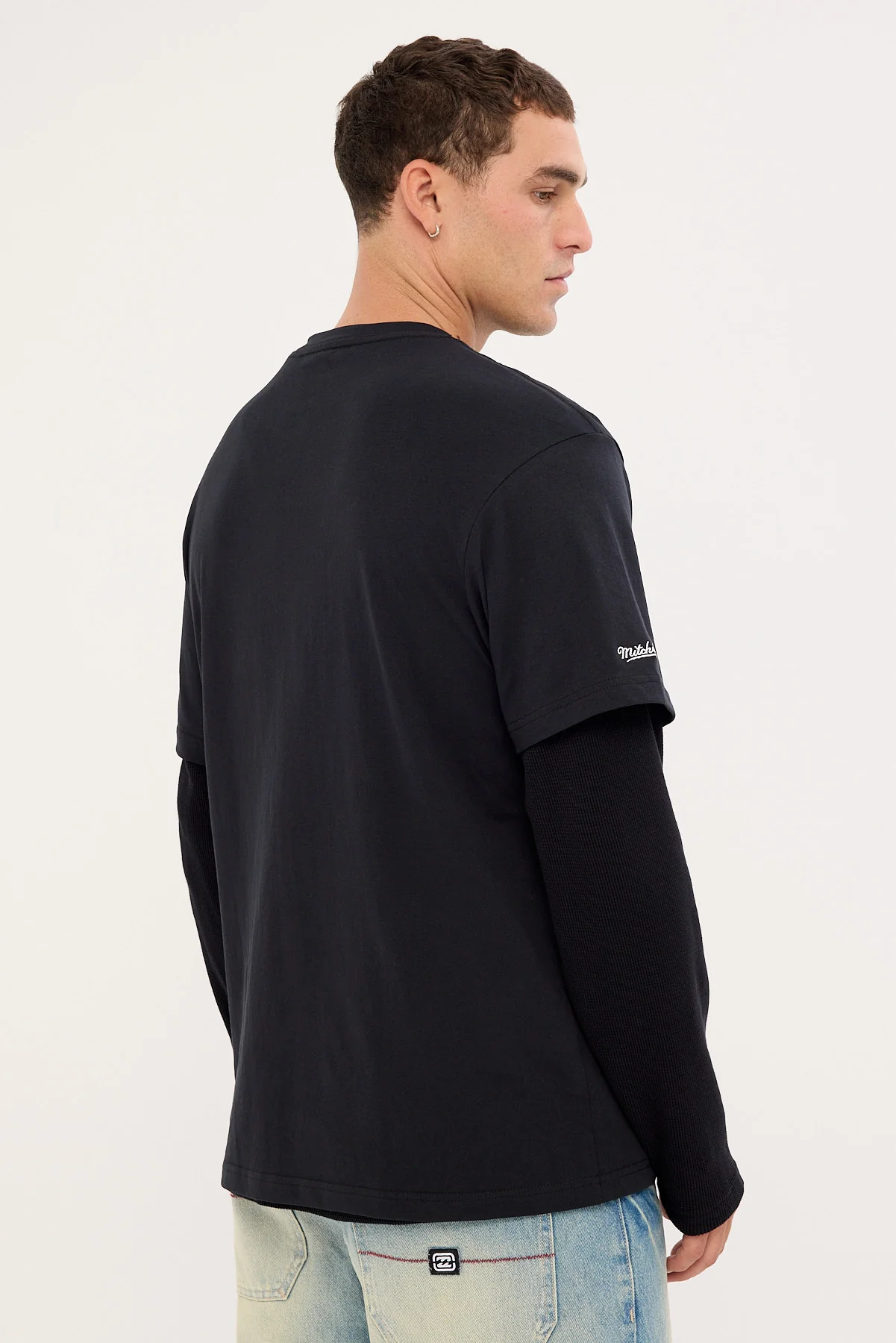 Mitchell & Ness McLaren Track Limits Tee Faded Black - Image 5
