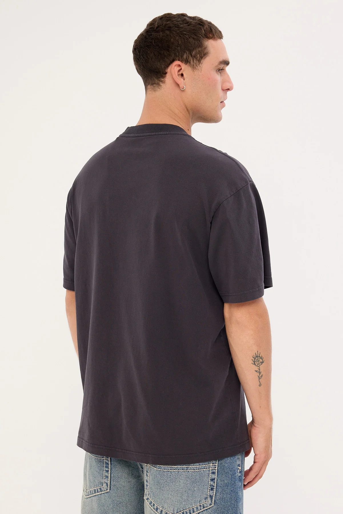 Mitchell & Ness Piastri Driver Tee Washed Black - Image 5