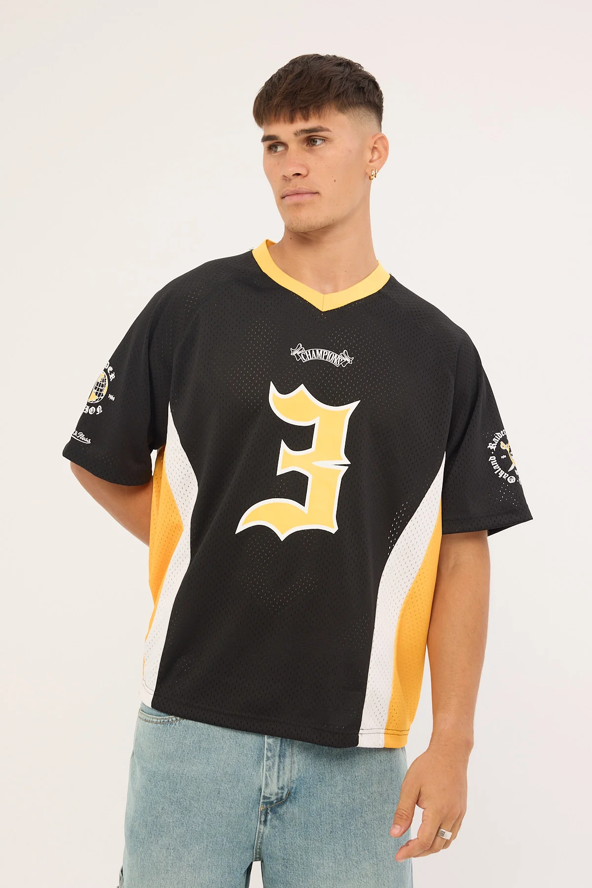 Mitchell & Ness Raiders Coast Jersey Black - Image 2