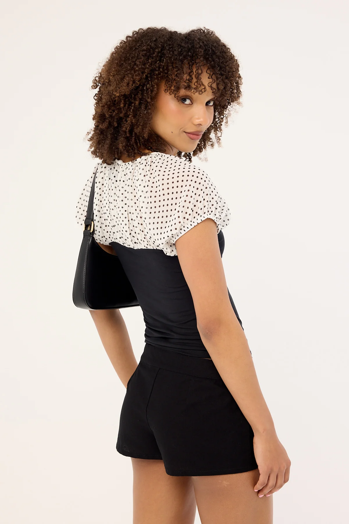 Motel Blazy Tie Short Black - Image 5