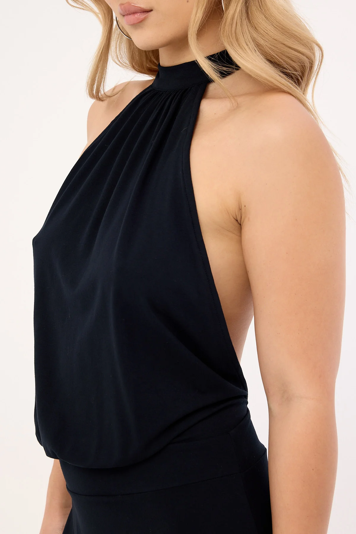 Motel Vaklina Dress Black - Image 5