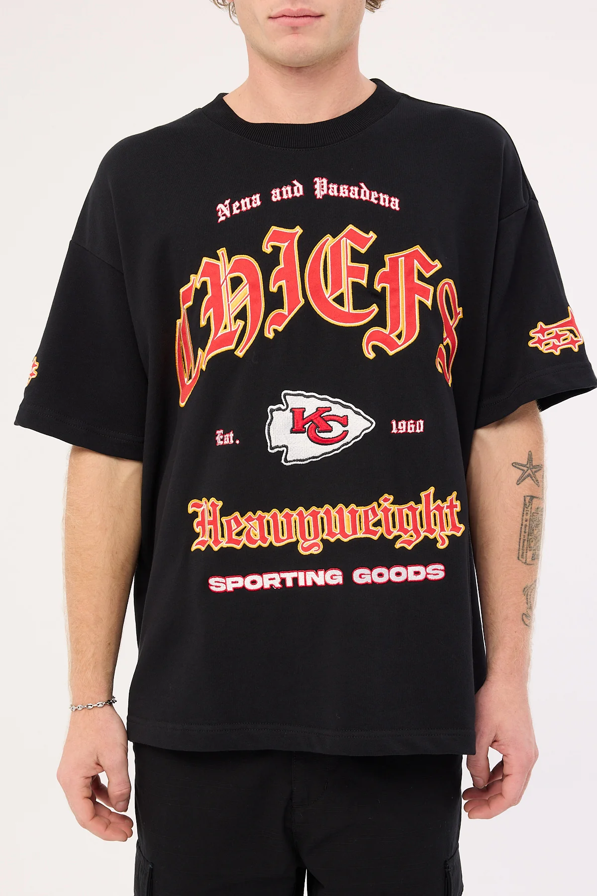 Nena & Pasadena Chiefs Coach Tee Black - Image 6