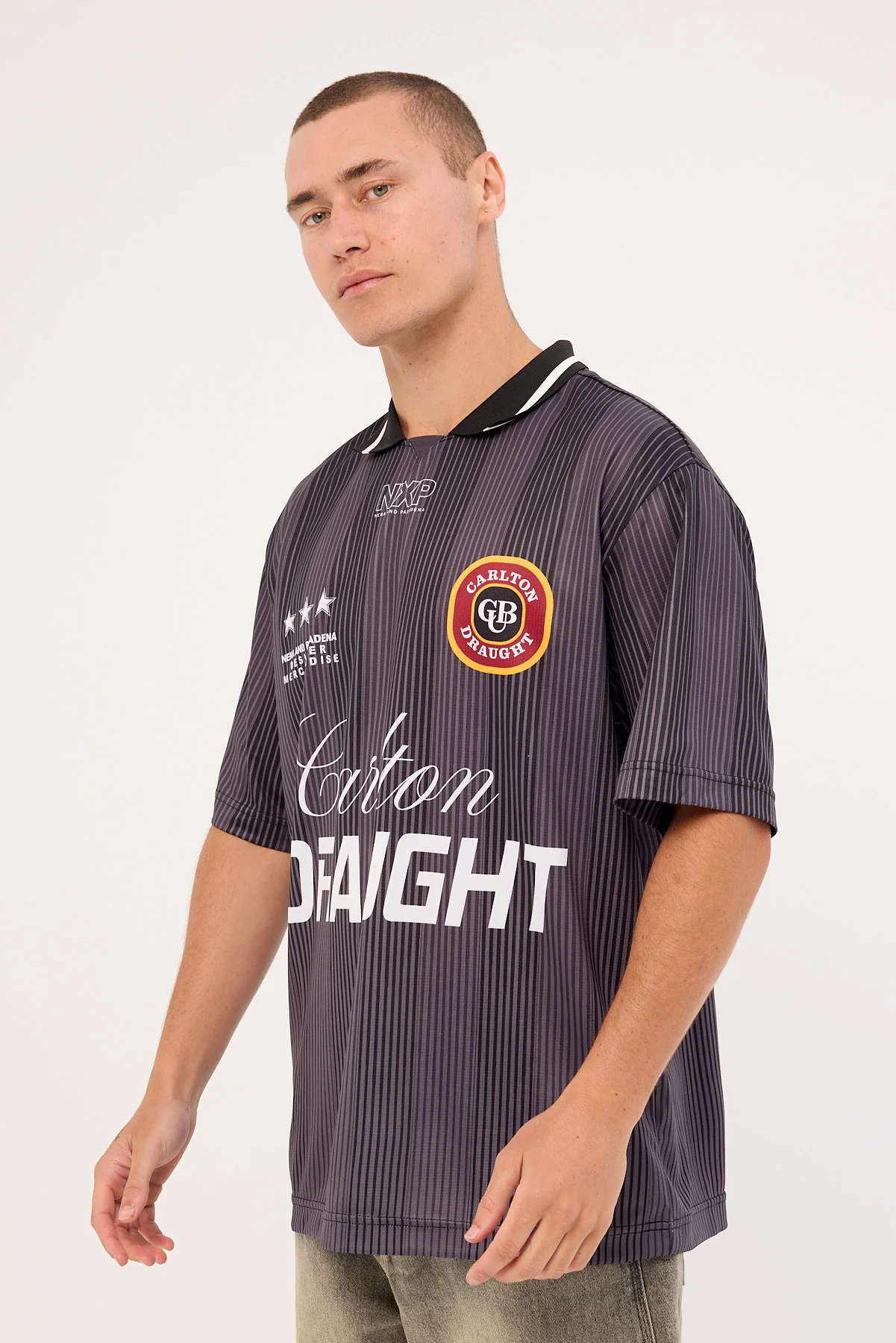 Nena & Pasadena Division Football Jersey Jet Black - Image 4