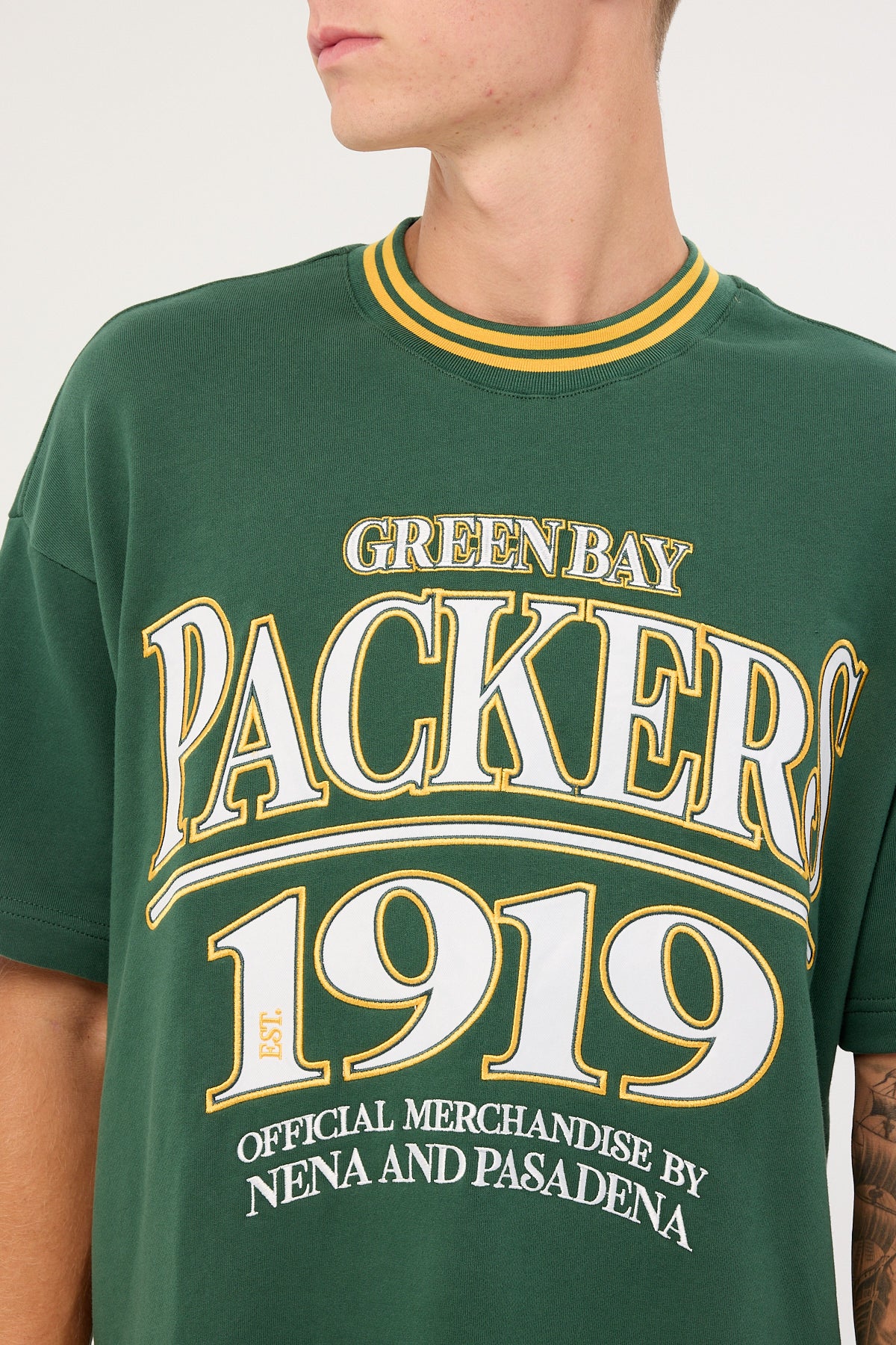 Nena & Pasadena GB-Packers Game Tee Green - Image 3