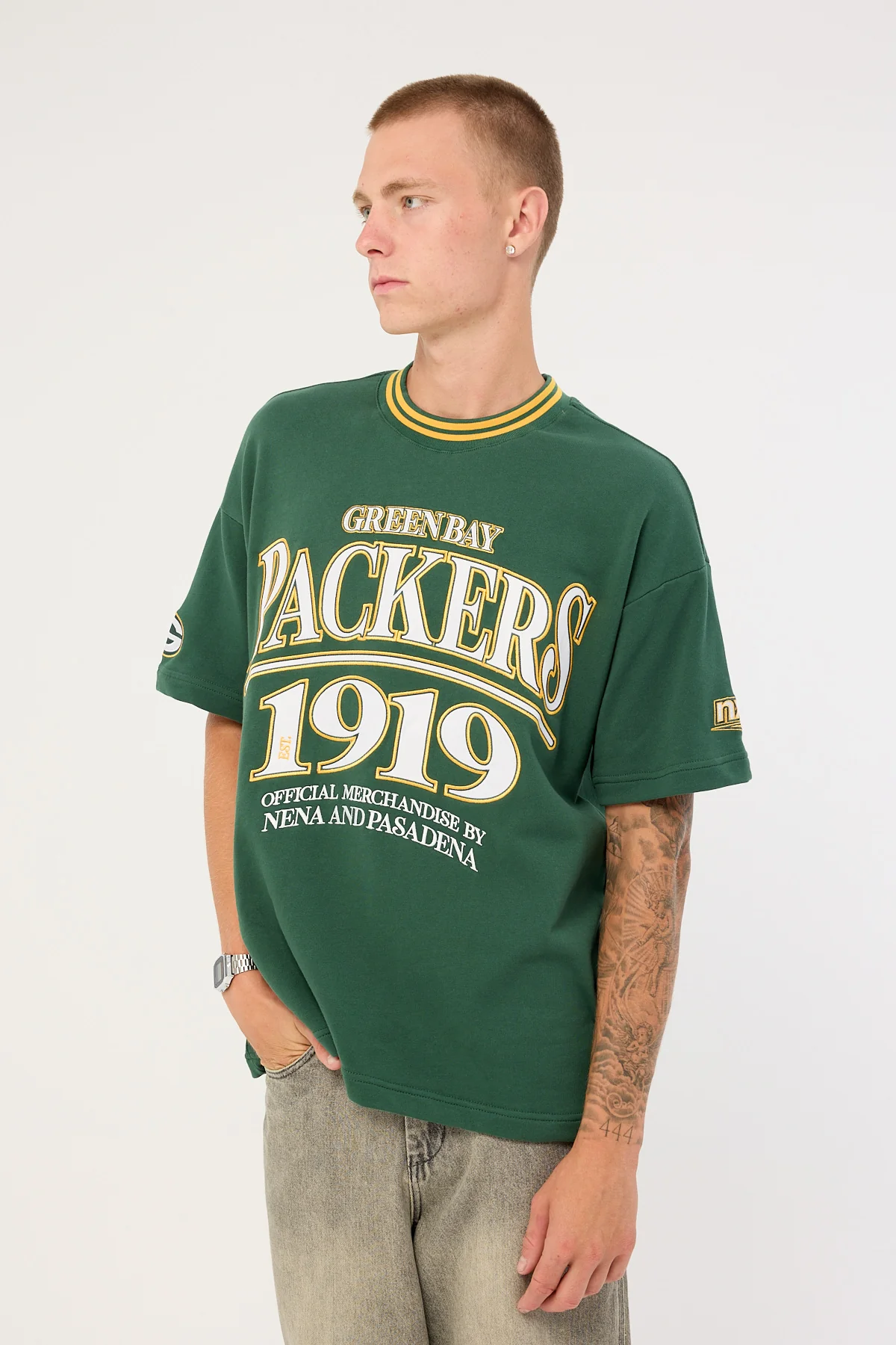 Nena & Pasadena GB-Packers Game Tee Green - Image 4
