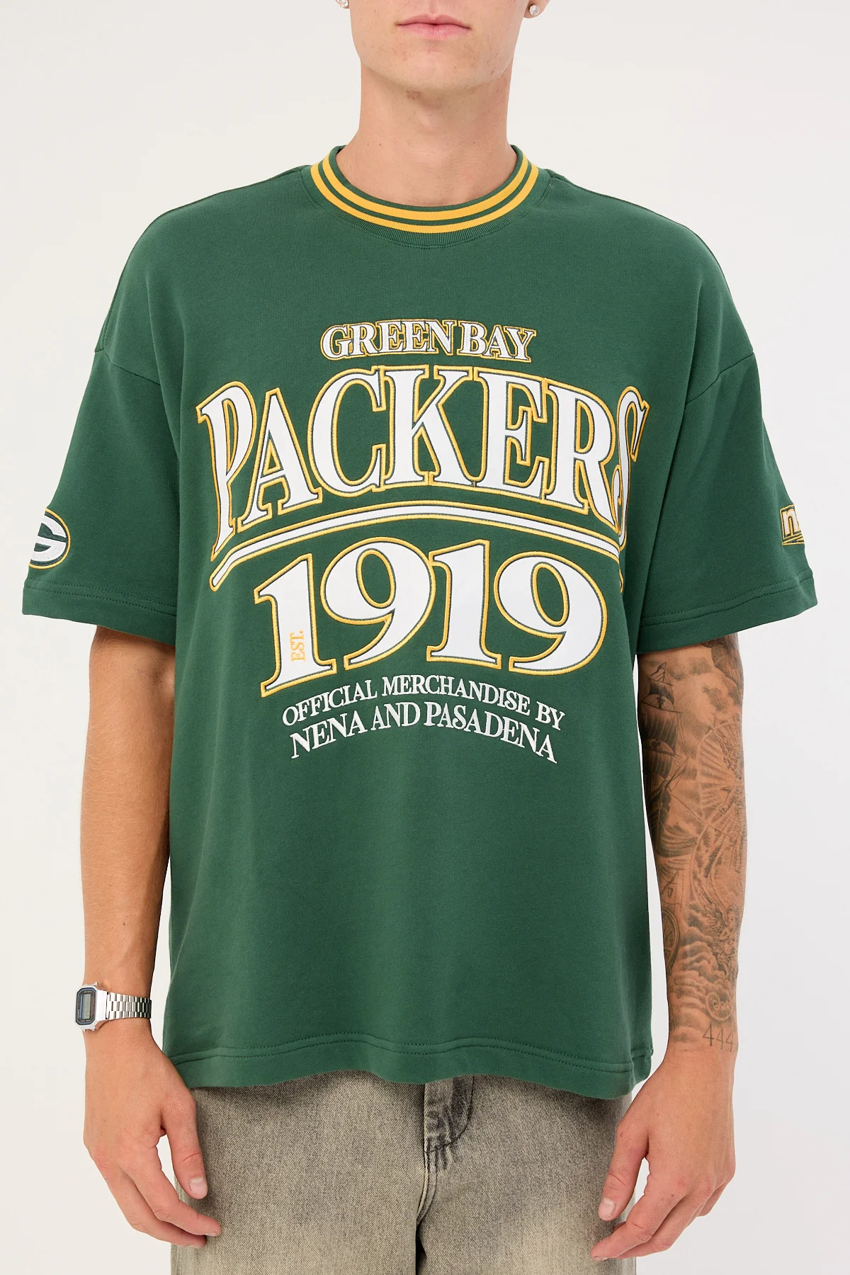 Nena & Pasadena GB-Packers Game Tee Green - Image 6