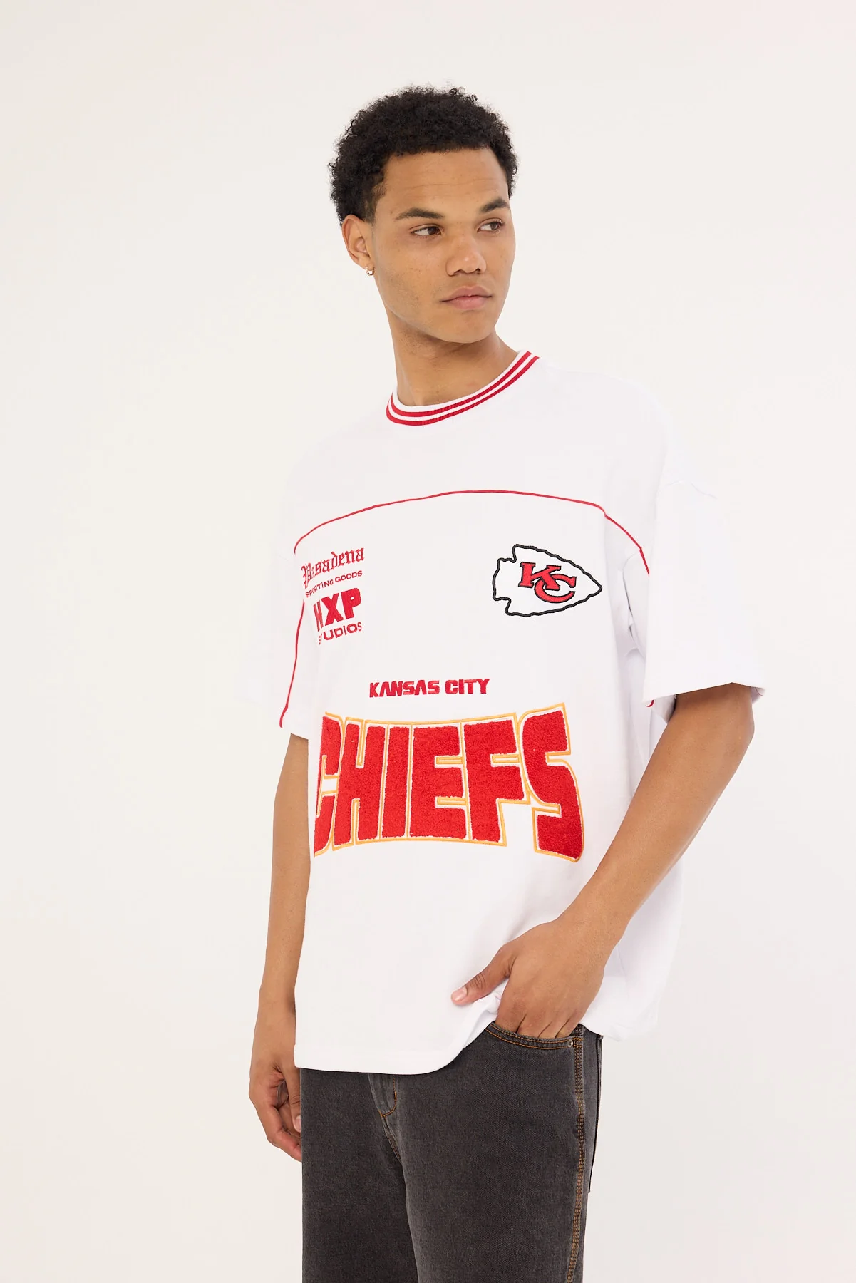 Nena & Pasadena KC-Chiefs Zone Tee White