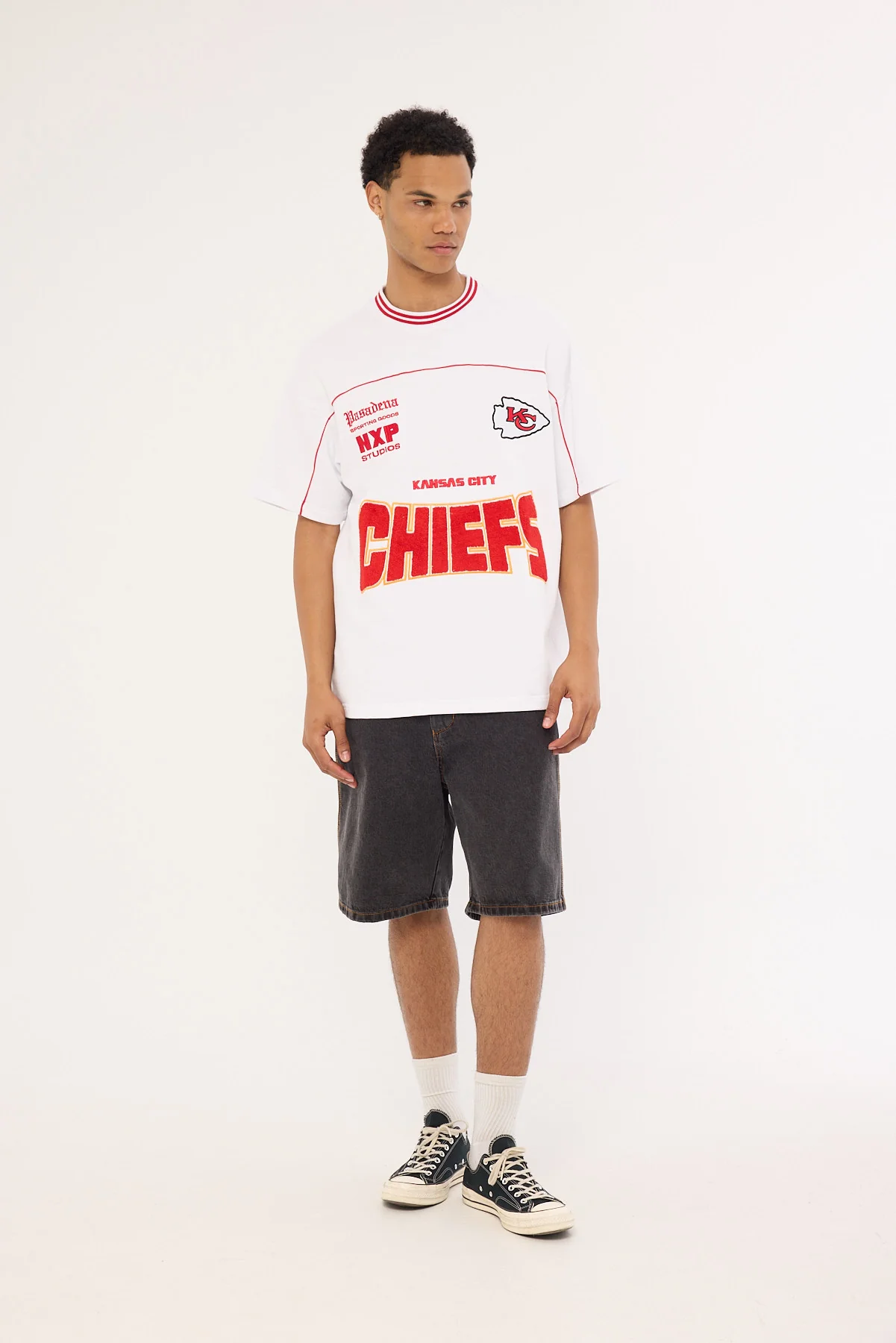 Nena & Pasadena KC-Chiefs Zone Tee White - Image 2