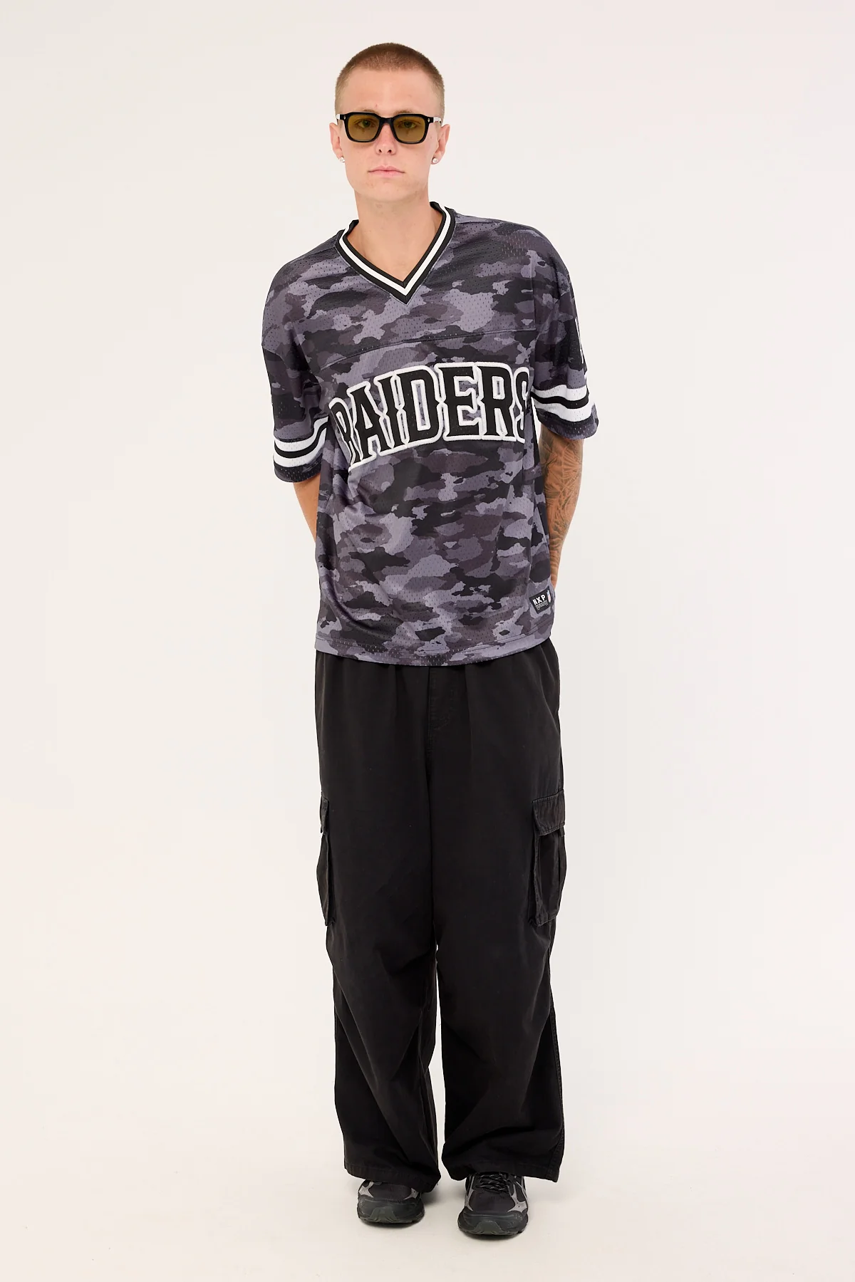 Nena & Pasadena LV-Raiders Brady Jersey Black Camo - Image 2