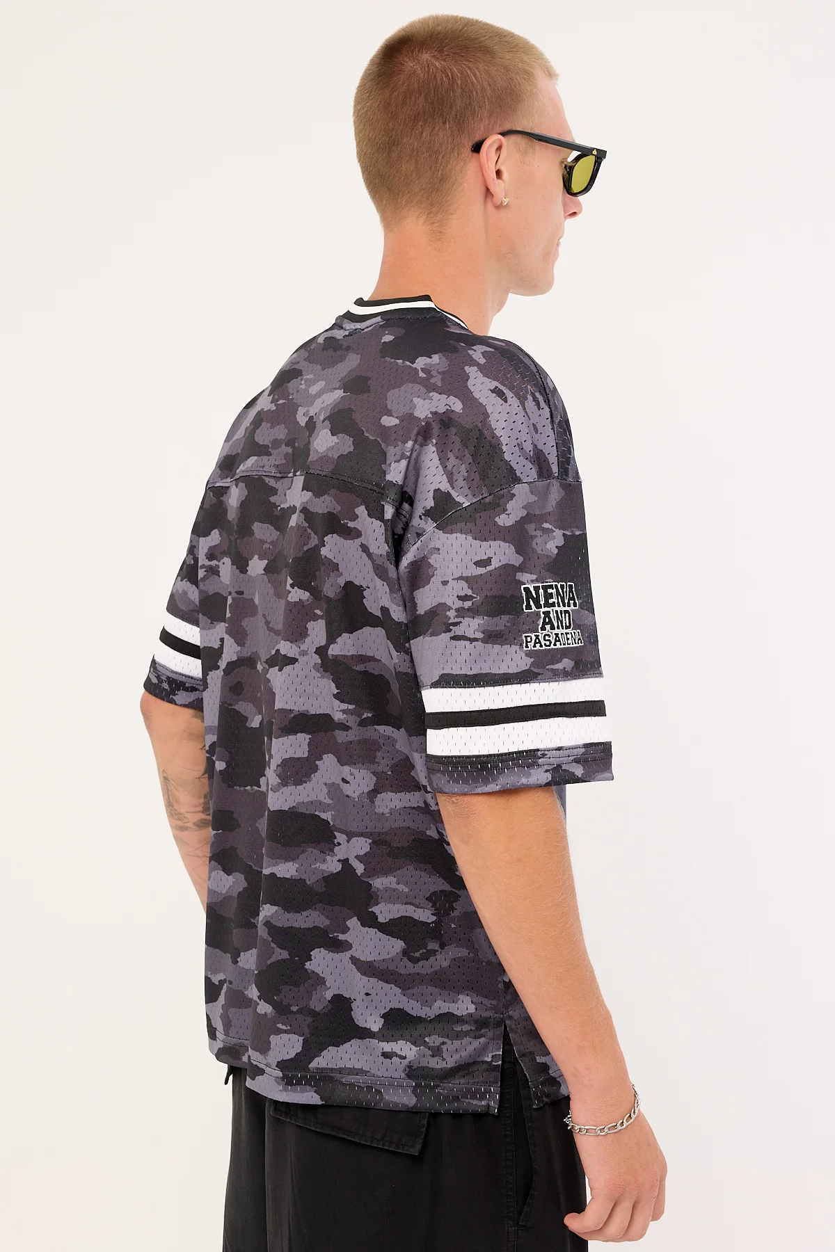 Nena & Pasadena LV-Raiders Brady Jersey Black Camo - Image 5
