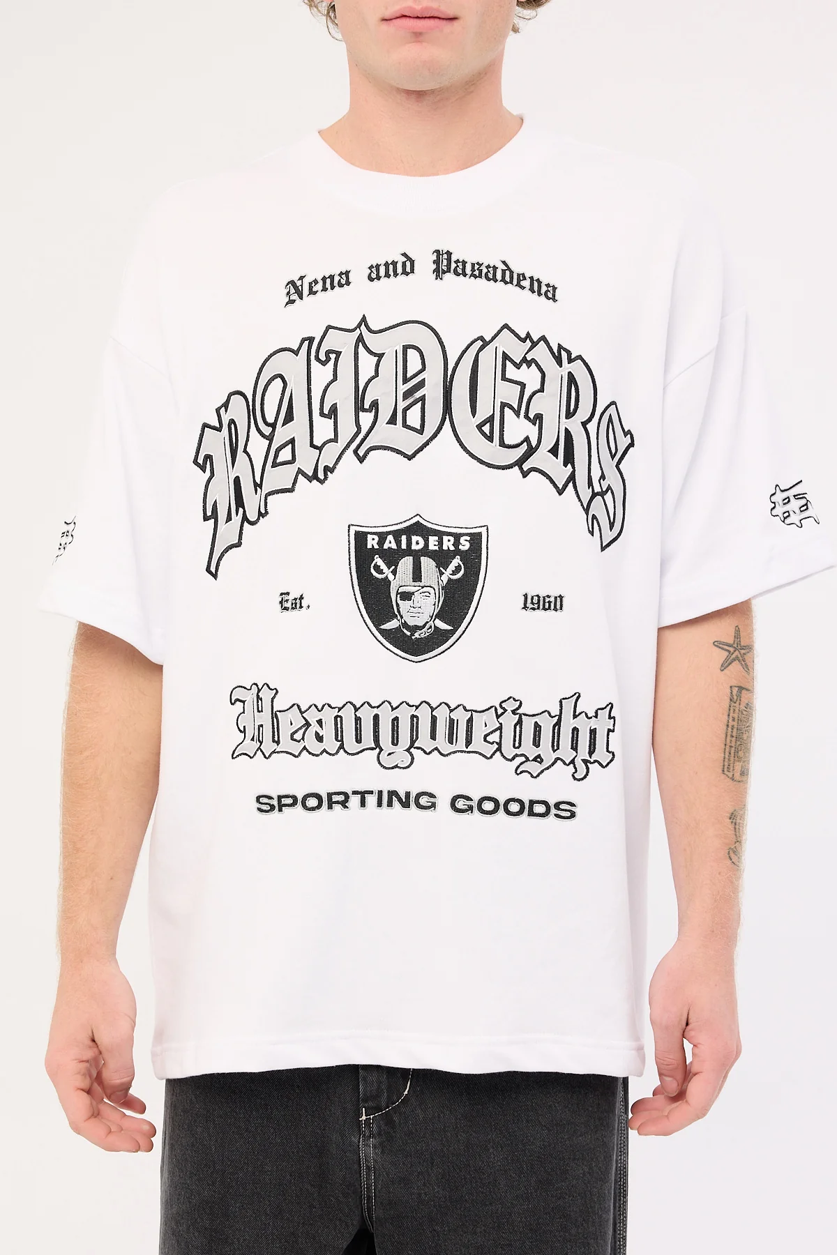 Nena & Pasadena LV-Raiders Coach Tee White - Image 7