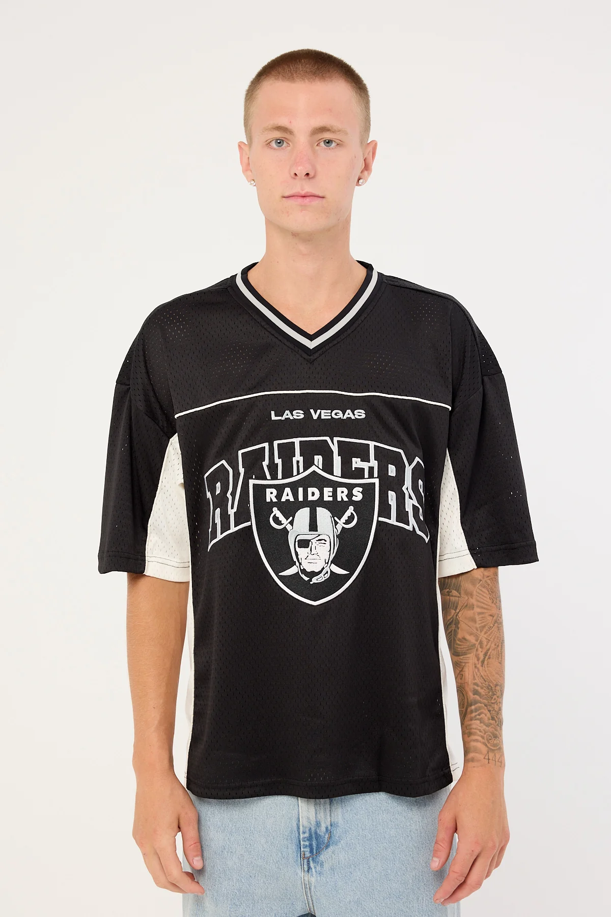Nena & Pasadena LV-Raiders Field Jersey Jet Black - Image 3