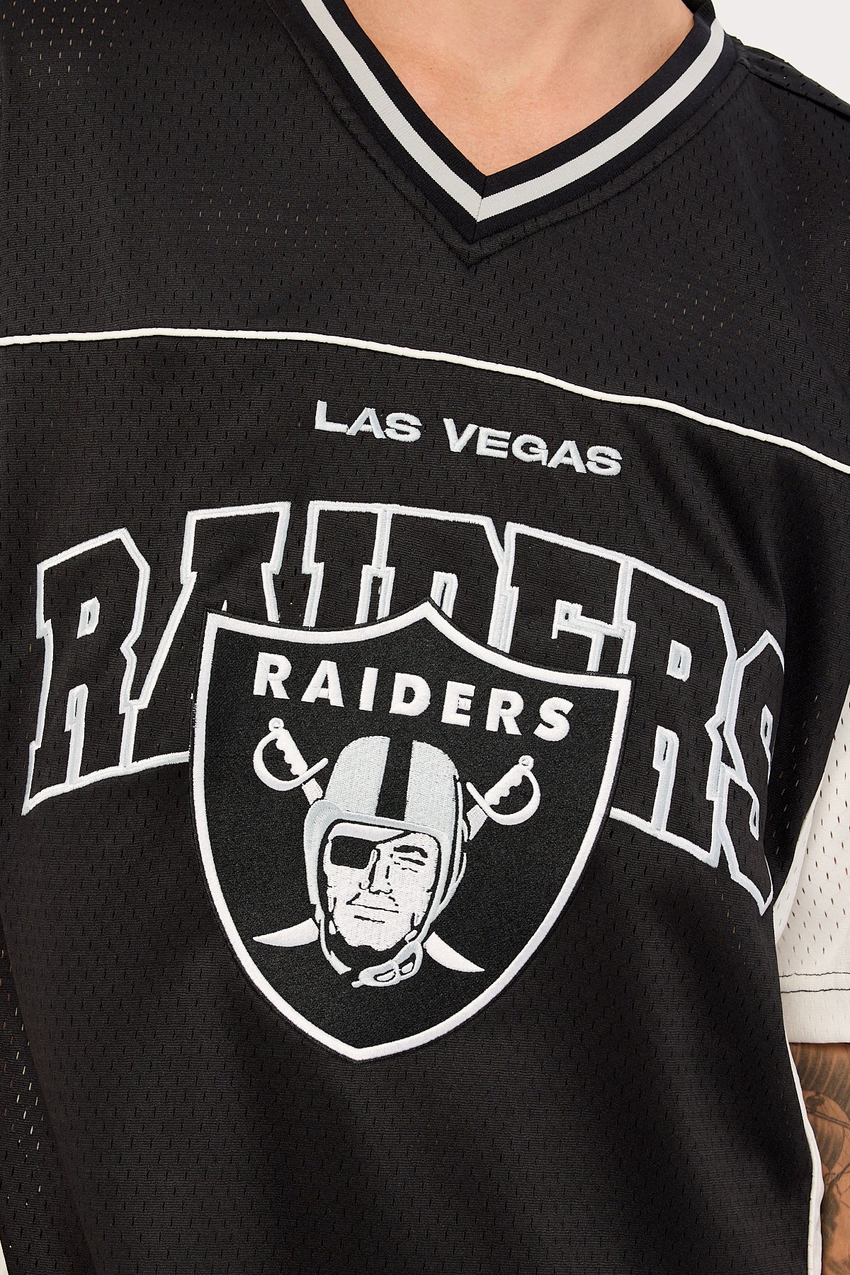 Nena & Pasadena LV-Raiders Field Jersey Jet Black - Image 4