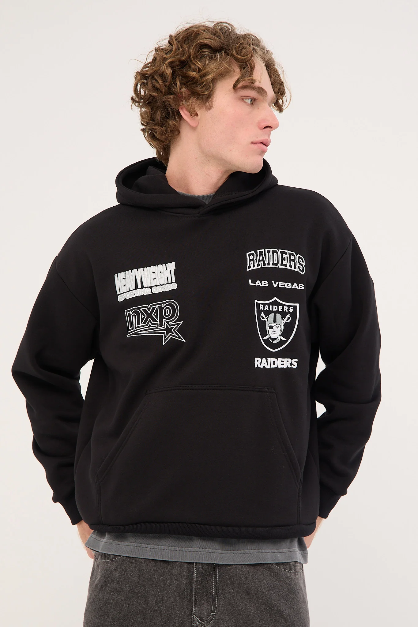 Nena & Pasadena LV-Raiders Surround Hoodie Jet Black - Image 4