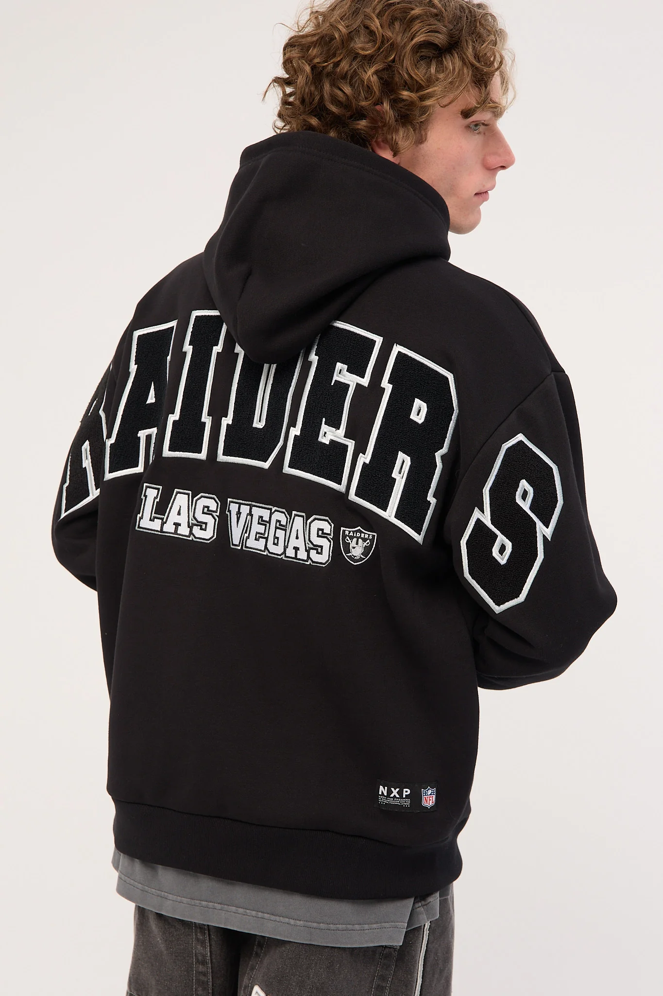 Nena & Pasadena LV-Raiders Surround Hoodie Jet Black - Image 6