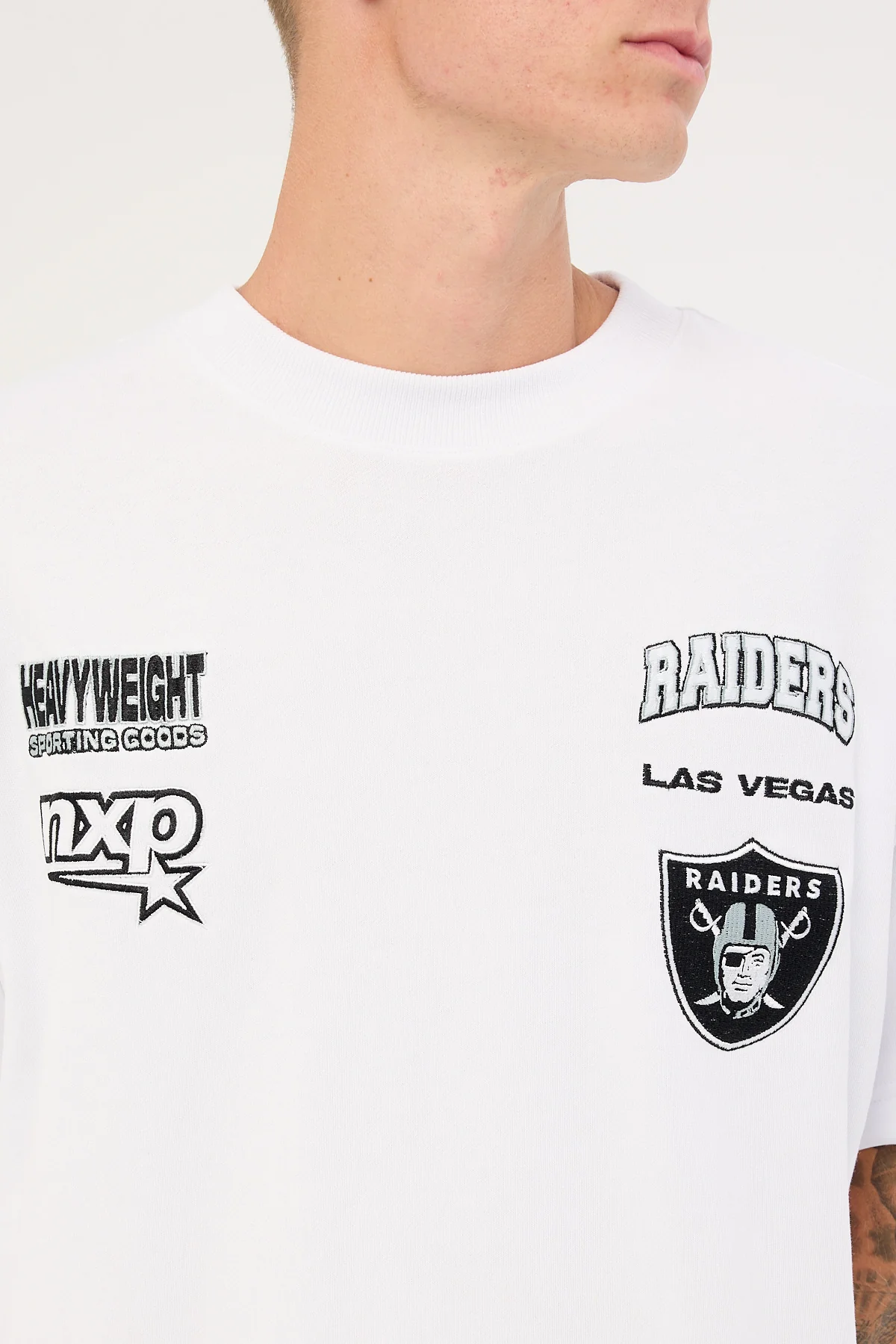 Nena & Pasadena LV-Raiders Surround Tee White - Image 4