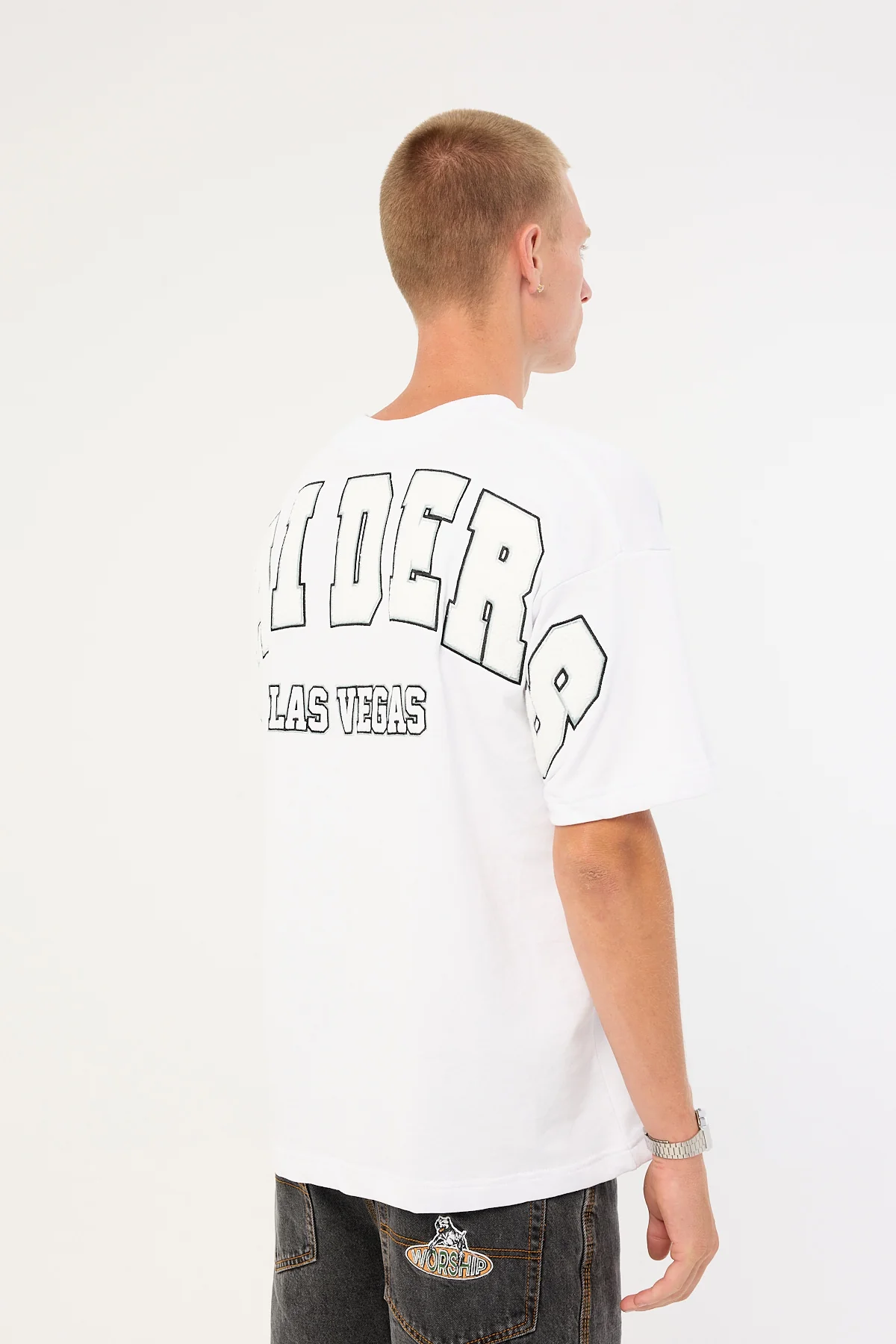 Nena & Pasadena LV-Raiders Surround Tee White - Image 6