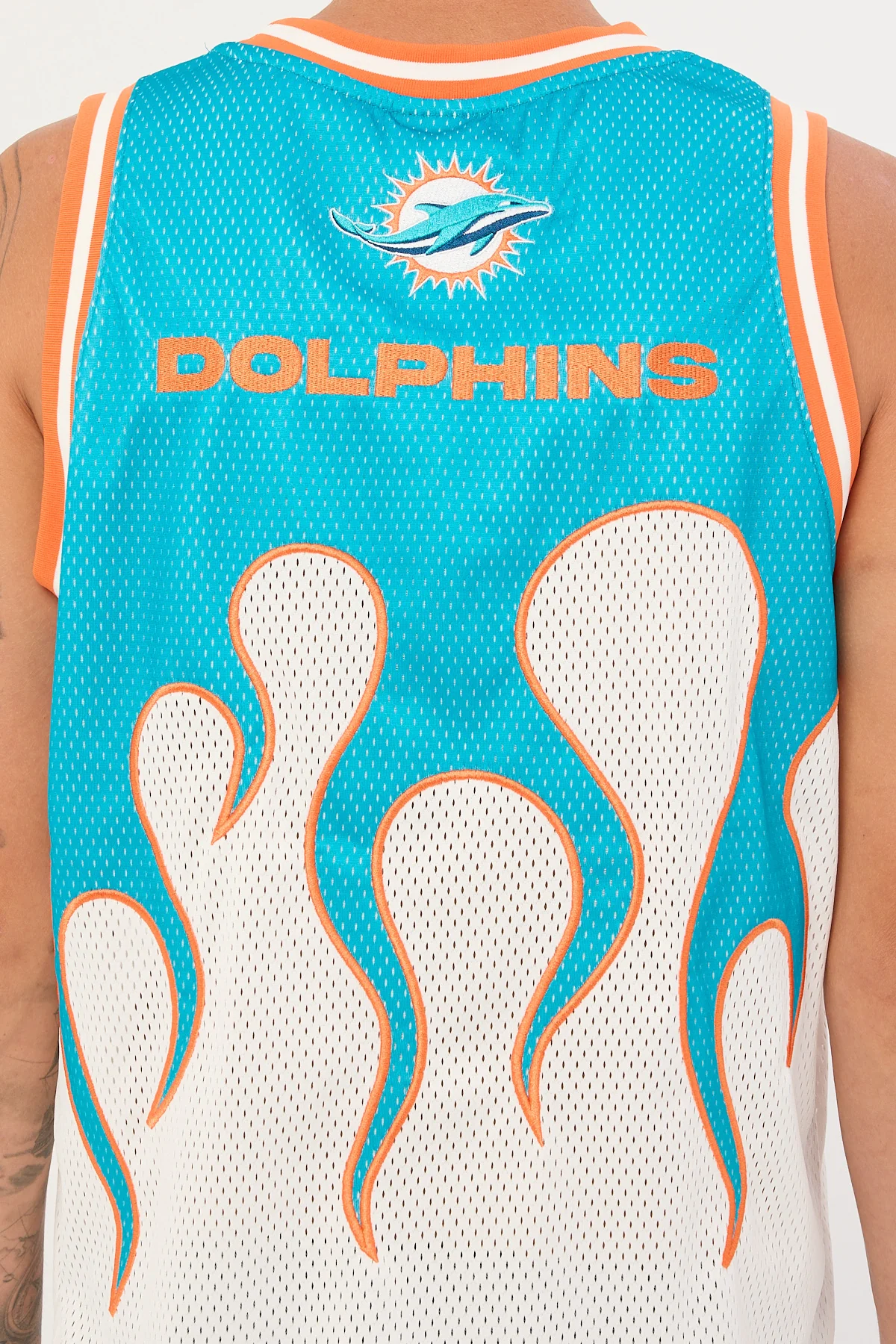Nena & Pasadena M-Dolphins Basketball Jersey Aqua - Image 2