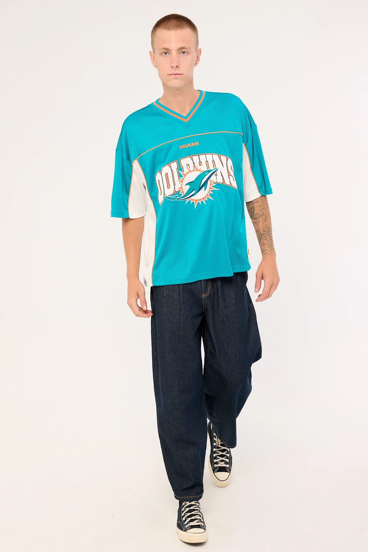 Nena & Pasadena M-Dolphins Field Jersey Aqua - Image 2