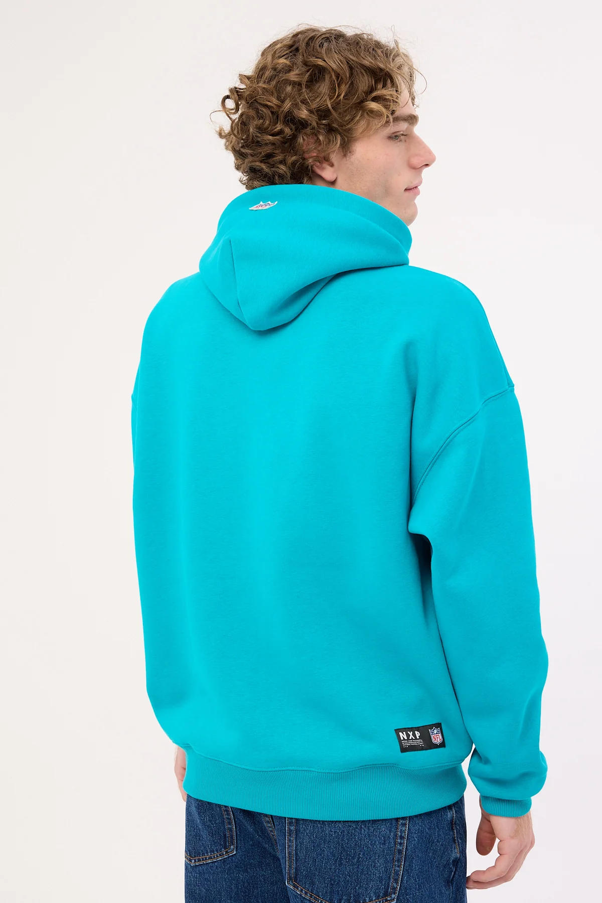 Nena & Pasadena M-Dolphins Stadium Hoodie Aqua - Image 6