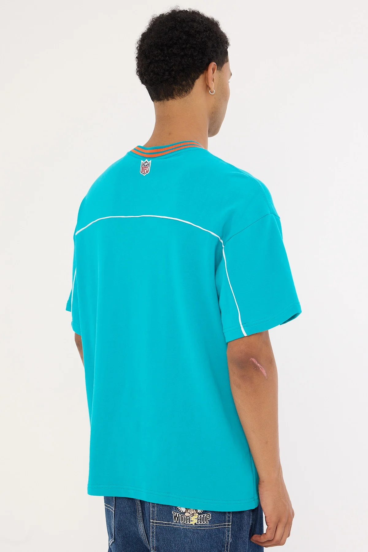 Nena & Pasadena M-Dolphins Zone Tee Aqua - Image 6
