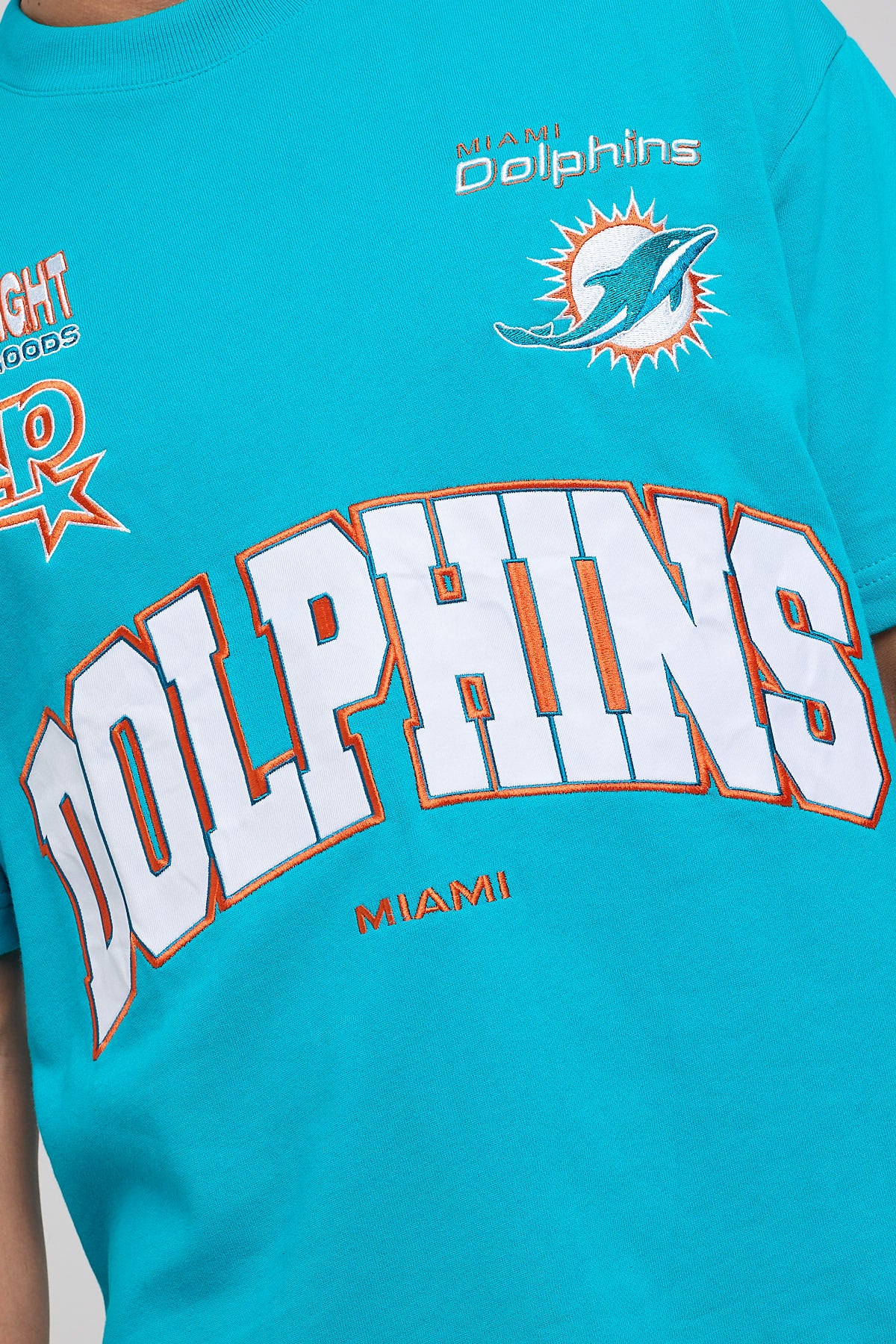 Nena & Pasadena Miami Loopback Raptor Tee Aqua - Image 6
