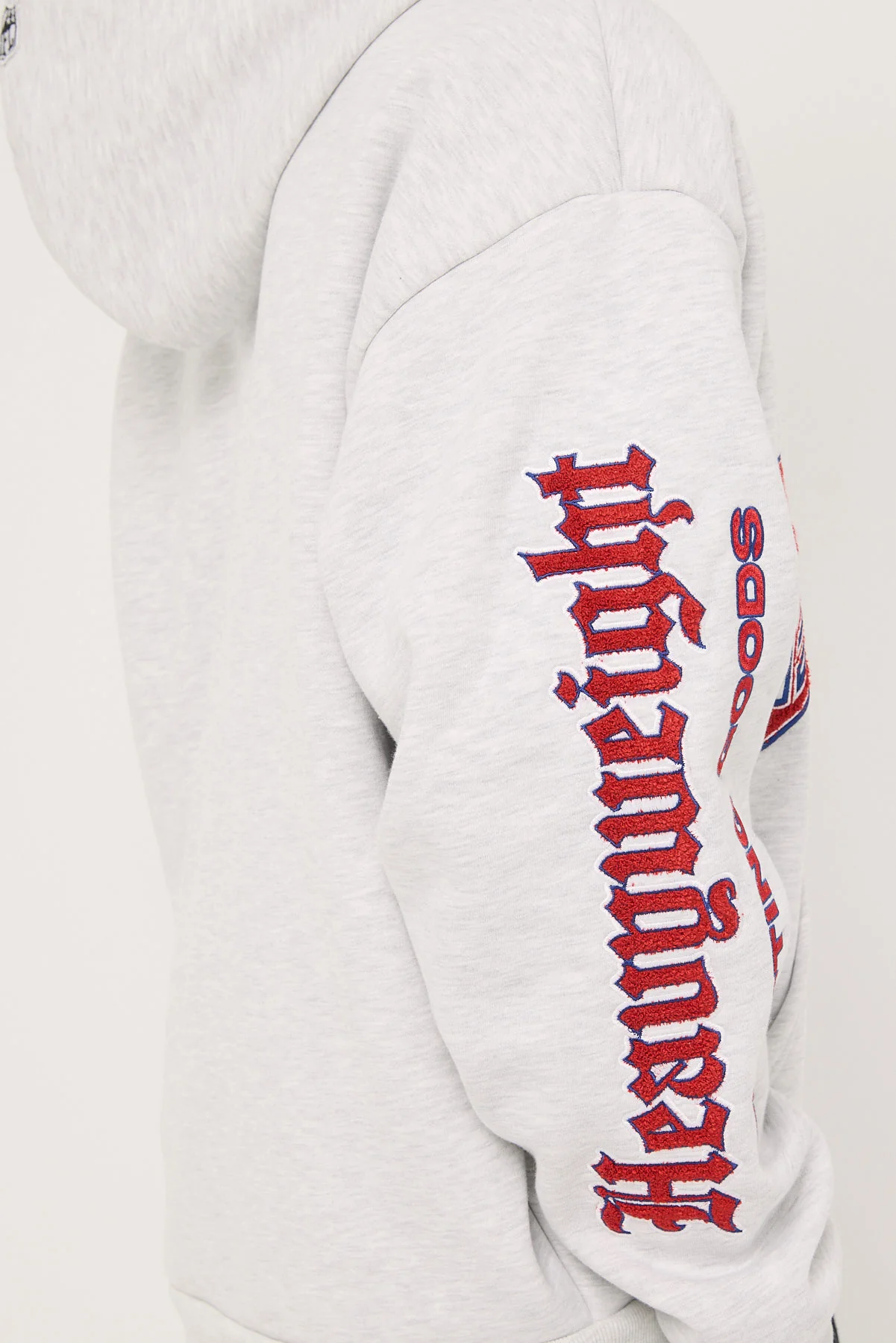 Nena & Pasadena NY-Giants Coach Zip Hoodie Snow Marle - Image 6