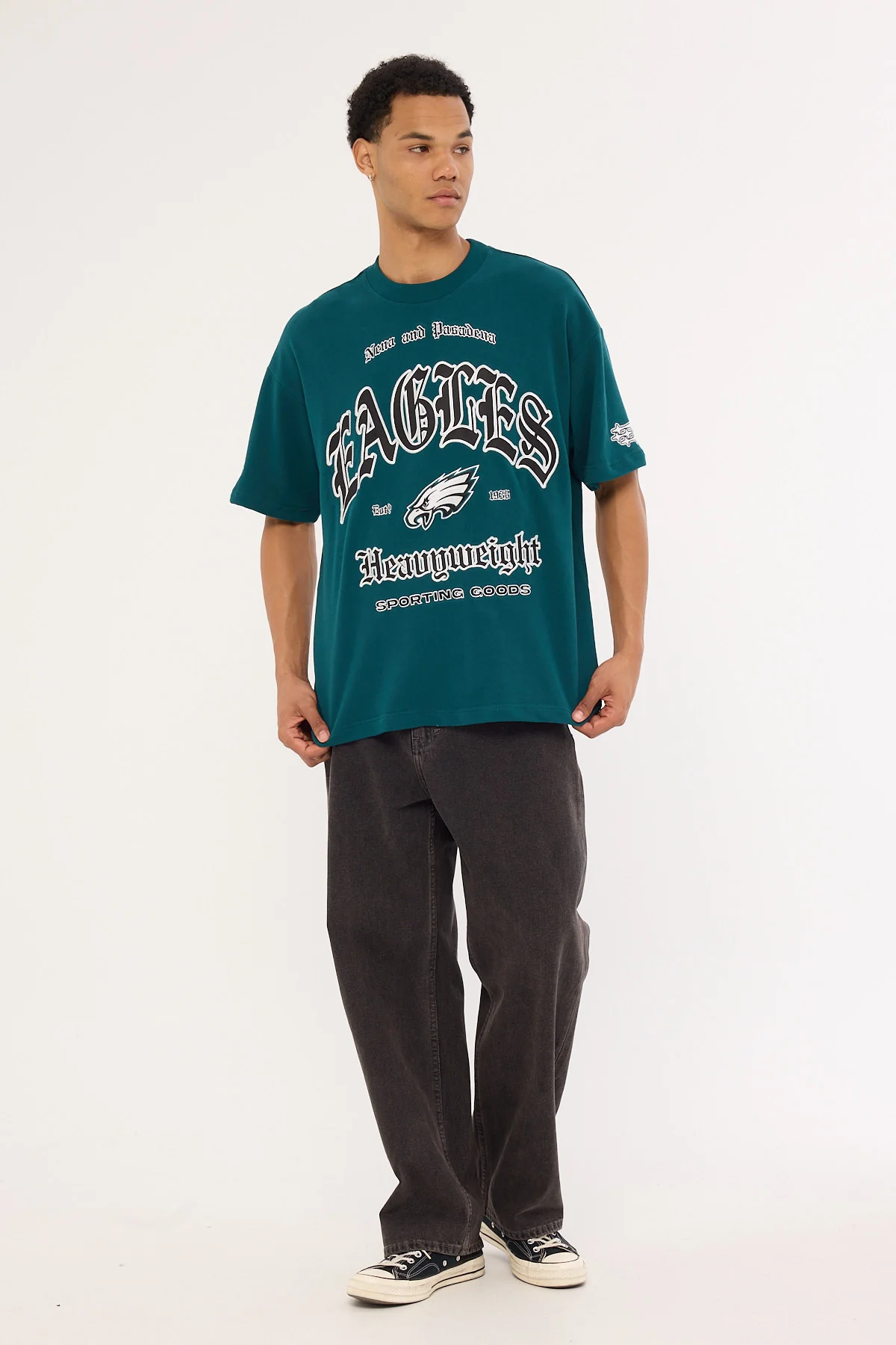 Nena & Pasadena P-Eagles Coach Tee Midnight Green - Image 2