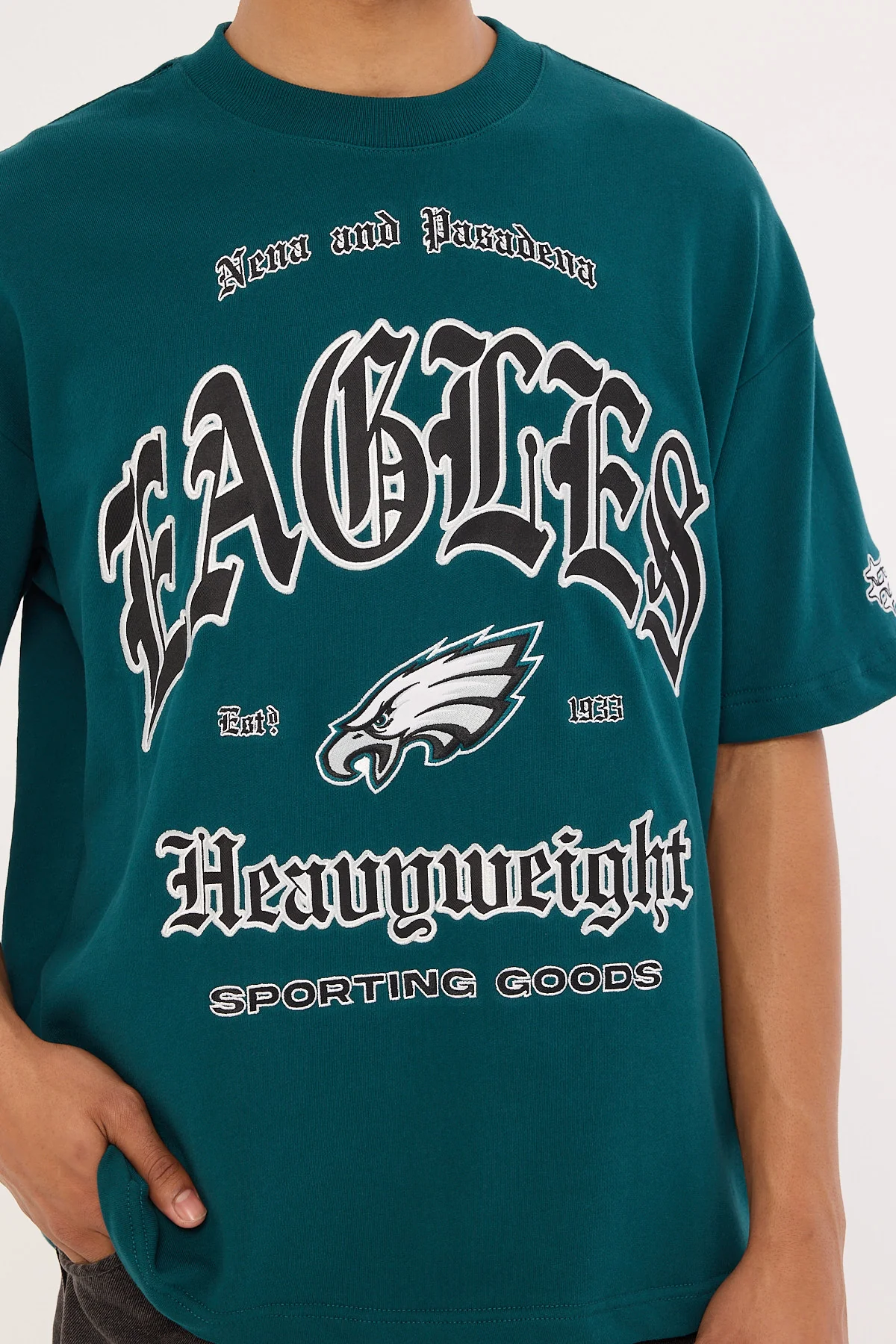 Nena & Pasadena P-Eagles Coach Tee Midnight Green - Image 4