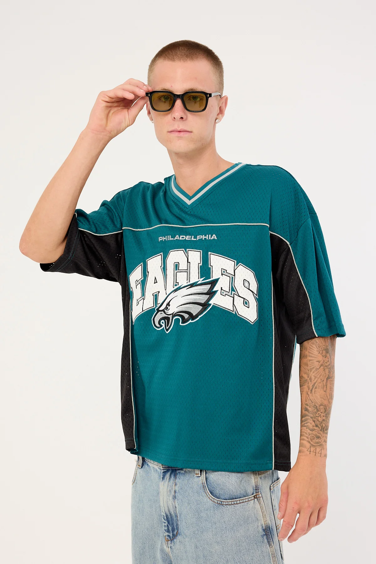 Nena & Pasadena P-Eagles Field Jersey Midnight Green - Image 4