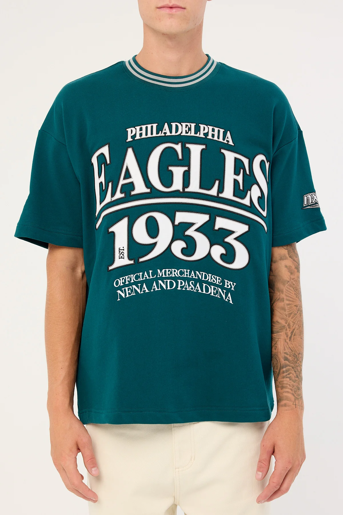 Nena & Pasadena P-Eagles Game Tee Midnight Green - Image 6