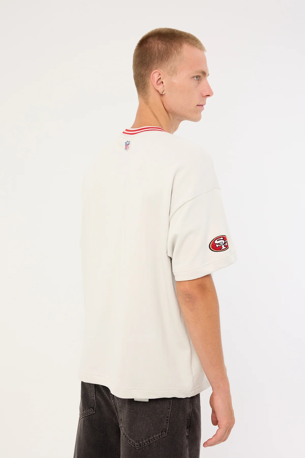 Nena & Pasadena SF-49ers Game Raptor Tee Off White - Image 5
