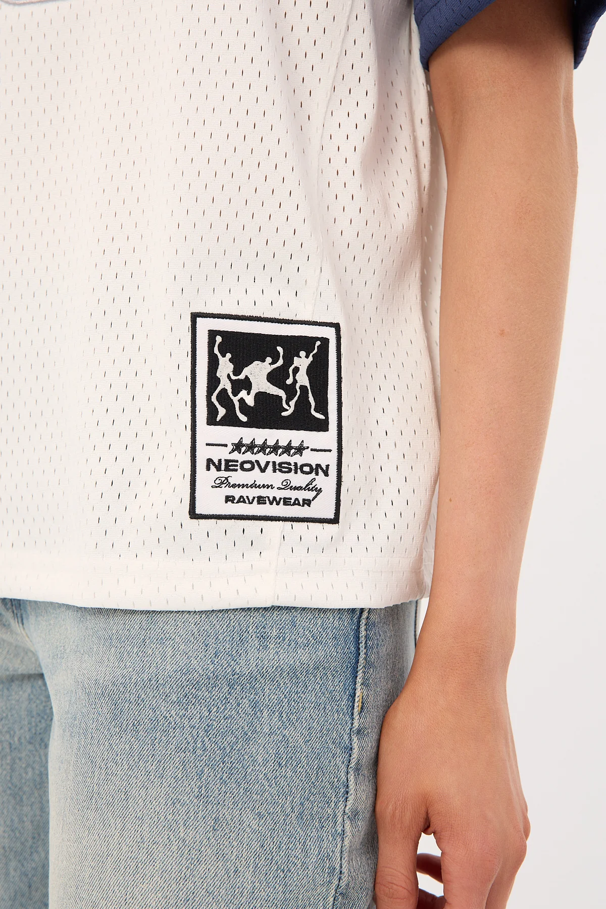 Neovision Aether V Neck Jersey White - Image 10