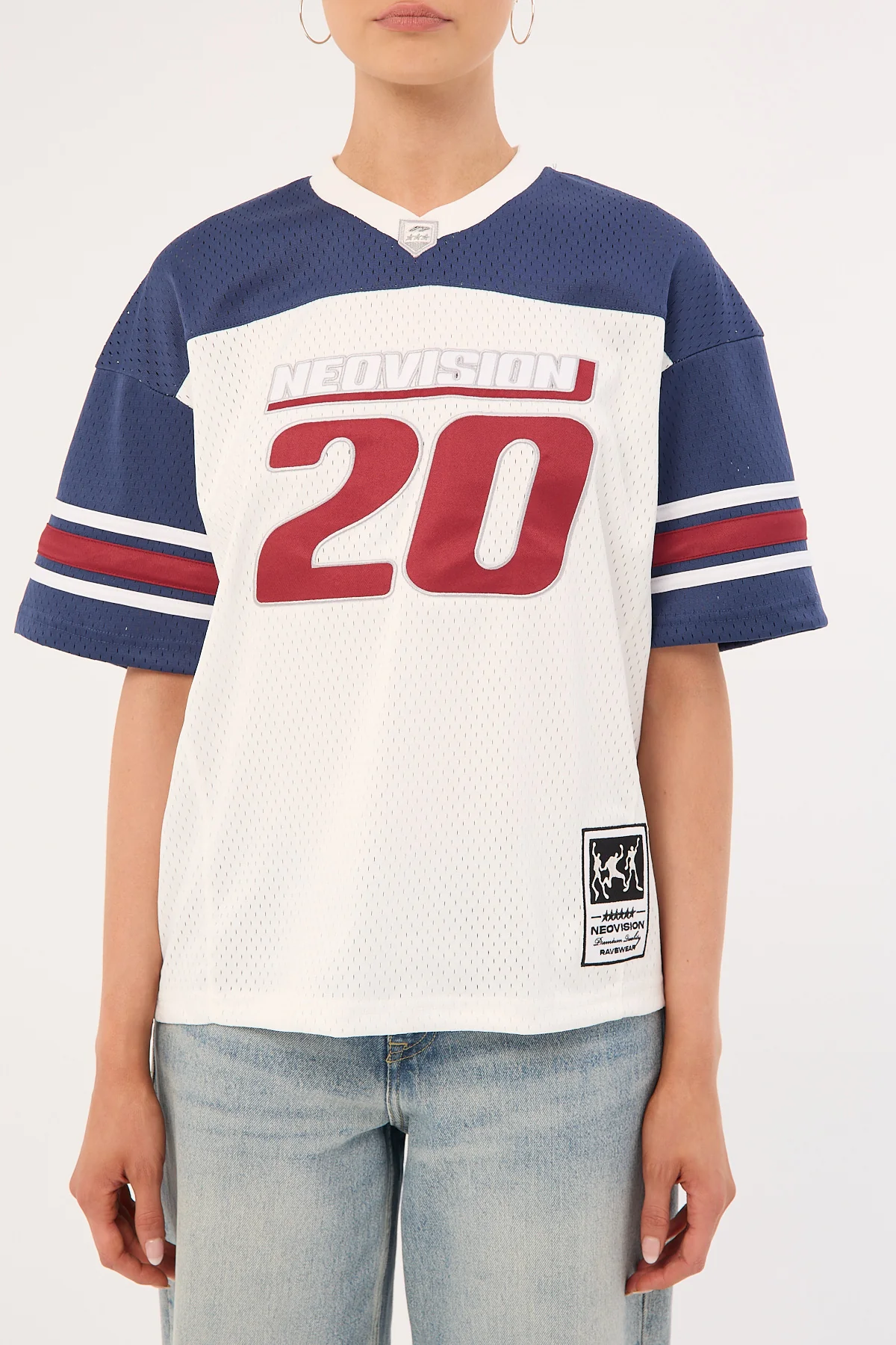 Neovision Aether V Neck Jersey White - Image 11