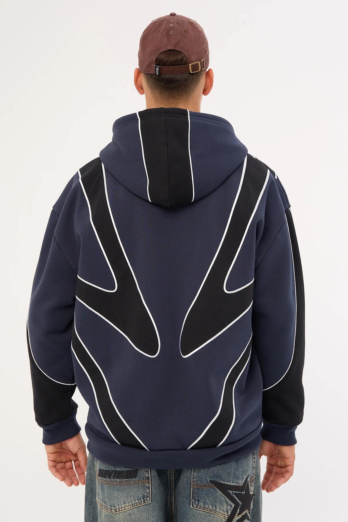 Neovision Amphibian Zip-Through Street Hoodie Blue - Image 5