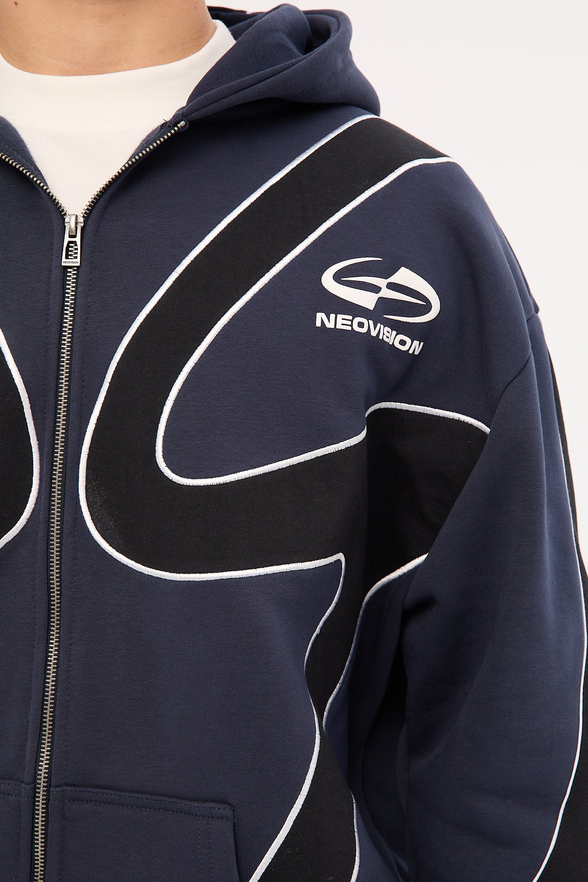 Neovision Amphibian Zip-Through Street Hoodie Blue - Image 7