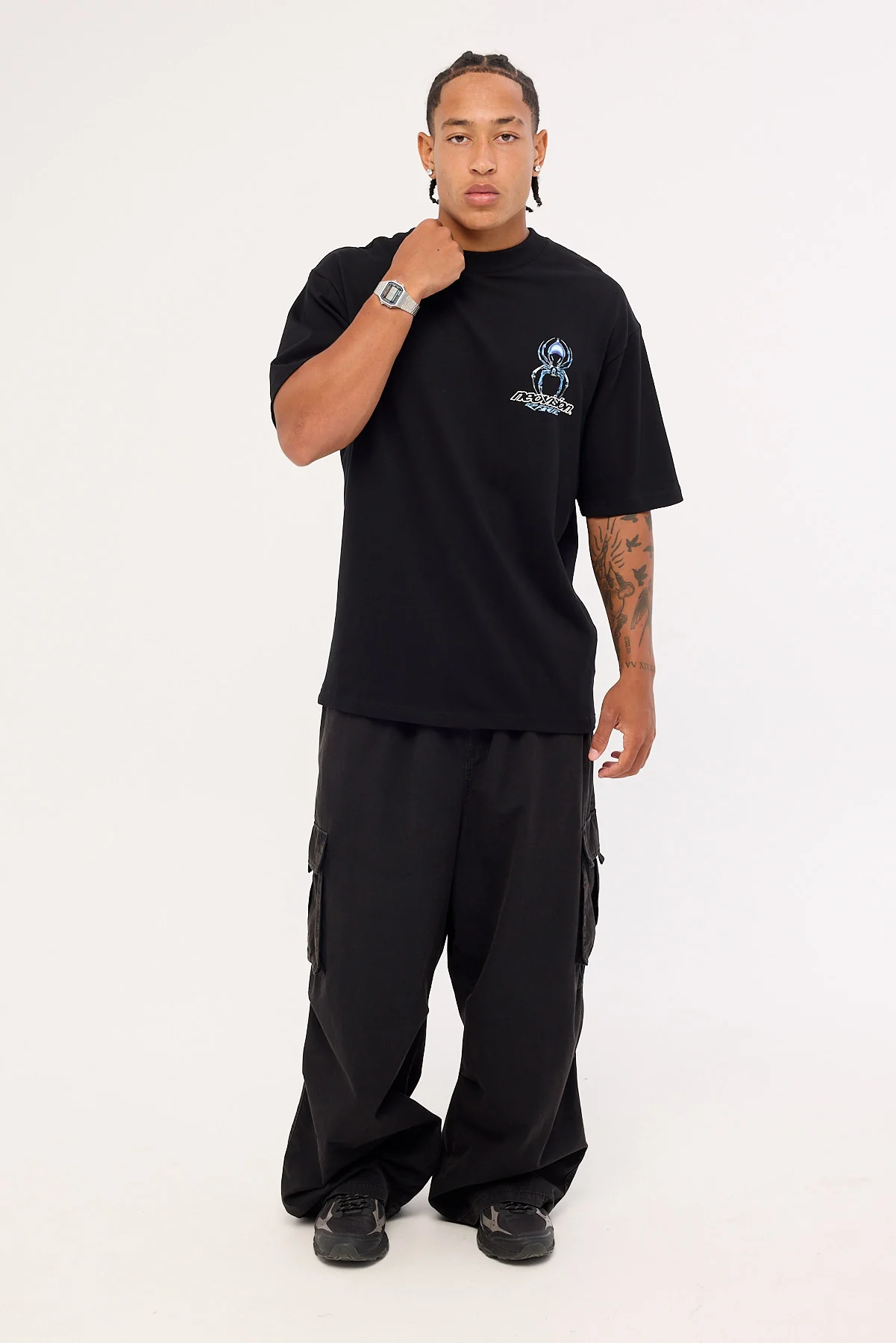 Neovision Arachno Oversize Super Heavy Tee Black - Image 2