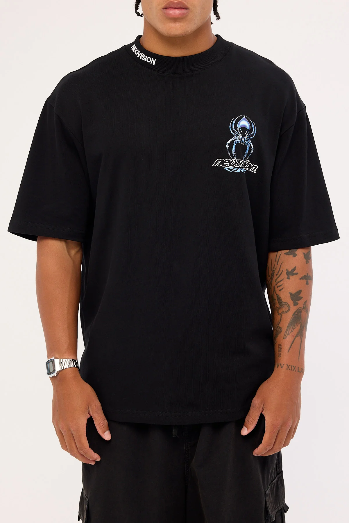Neovision Arachno Oversize Super Heavy Tee Black - Image 7