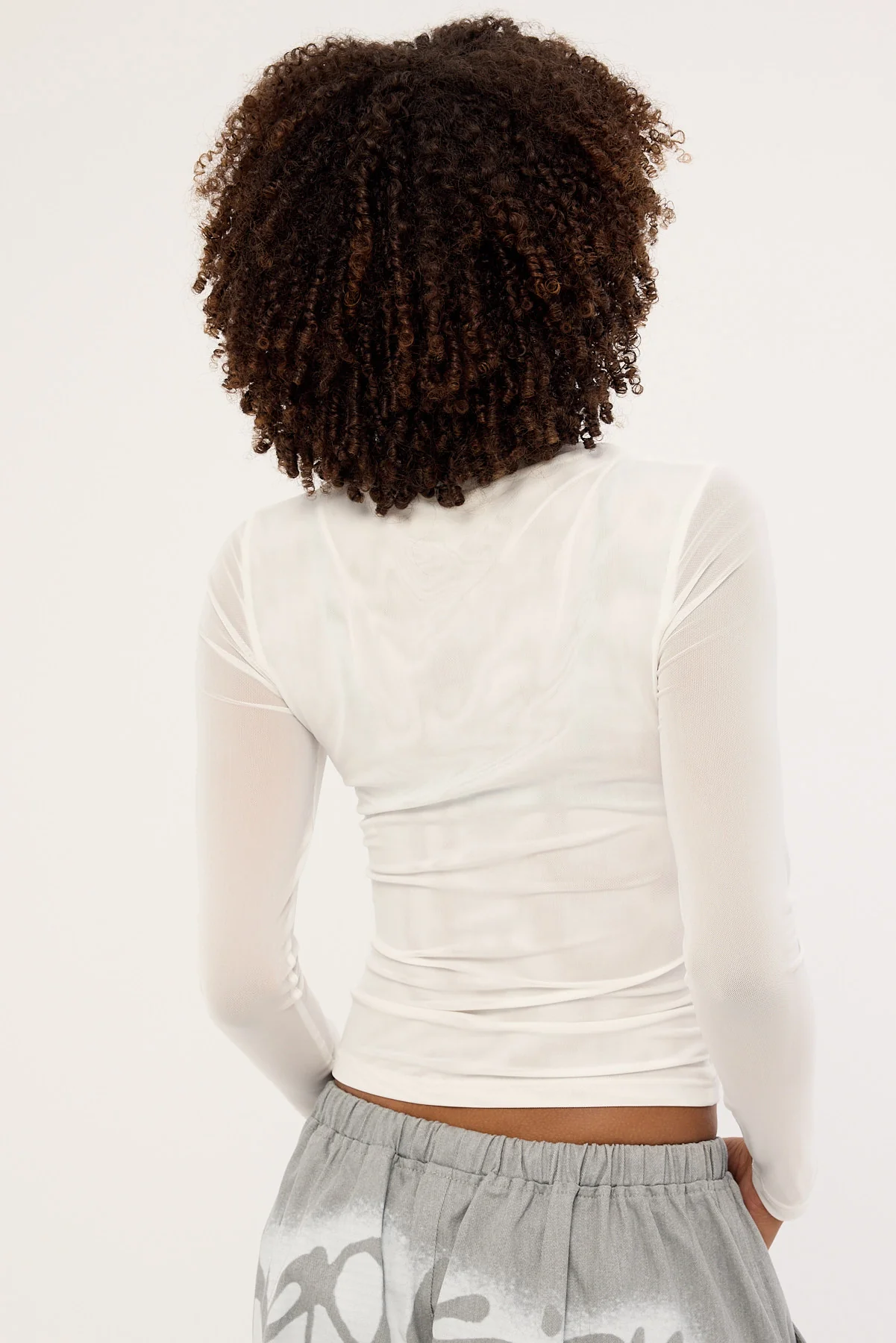 Neovision Arcane Mesh Long Sleeve White - Image 4