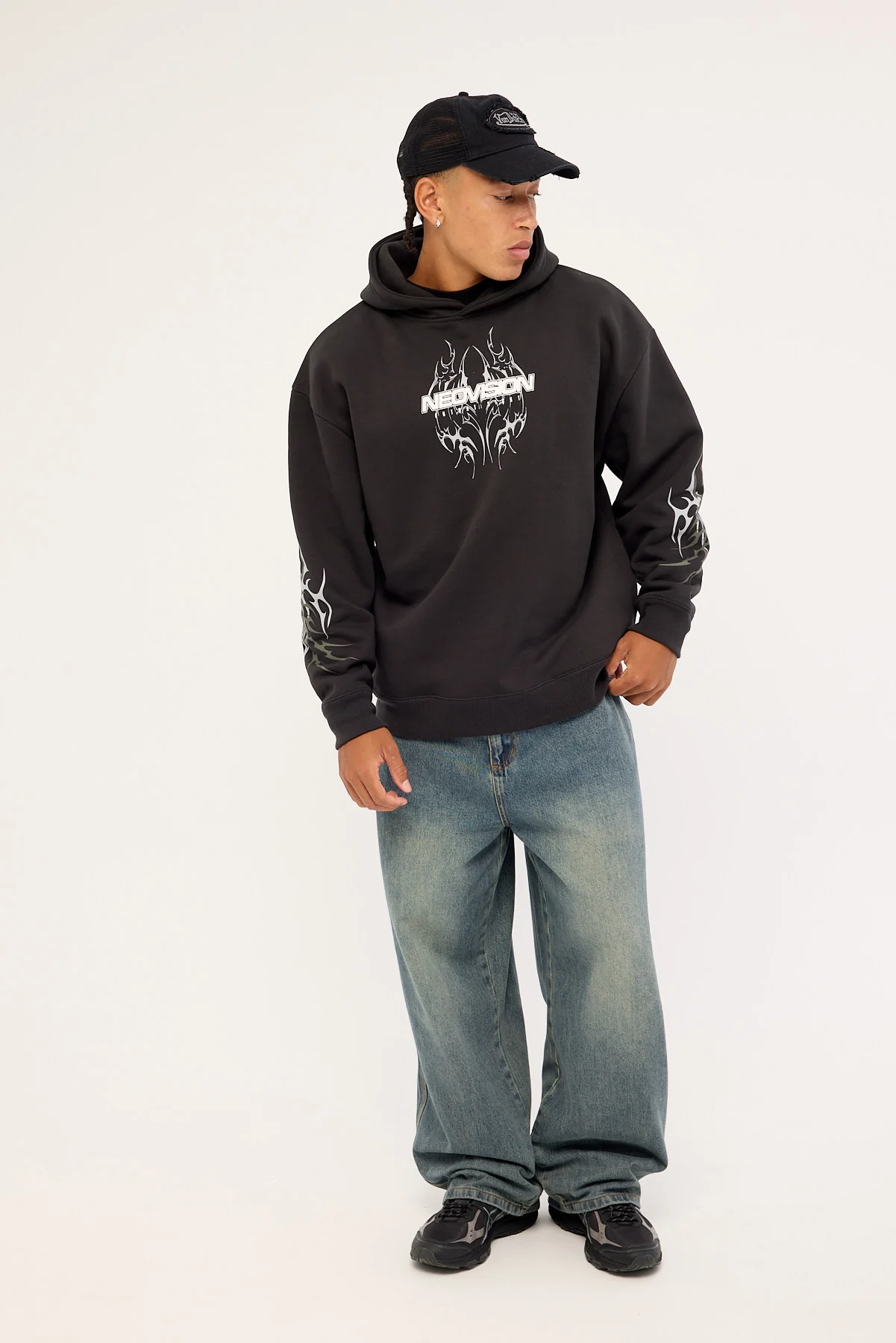 Neovision Arkos Street Hoodie Night Black - Image 2