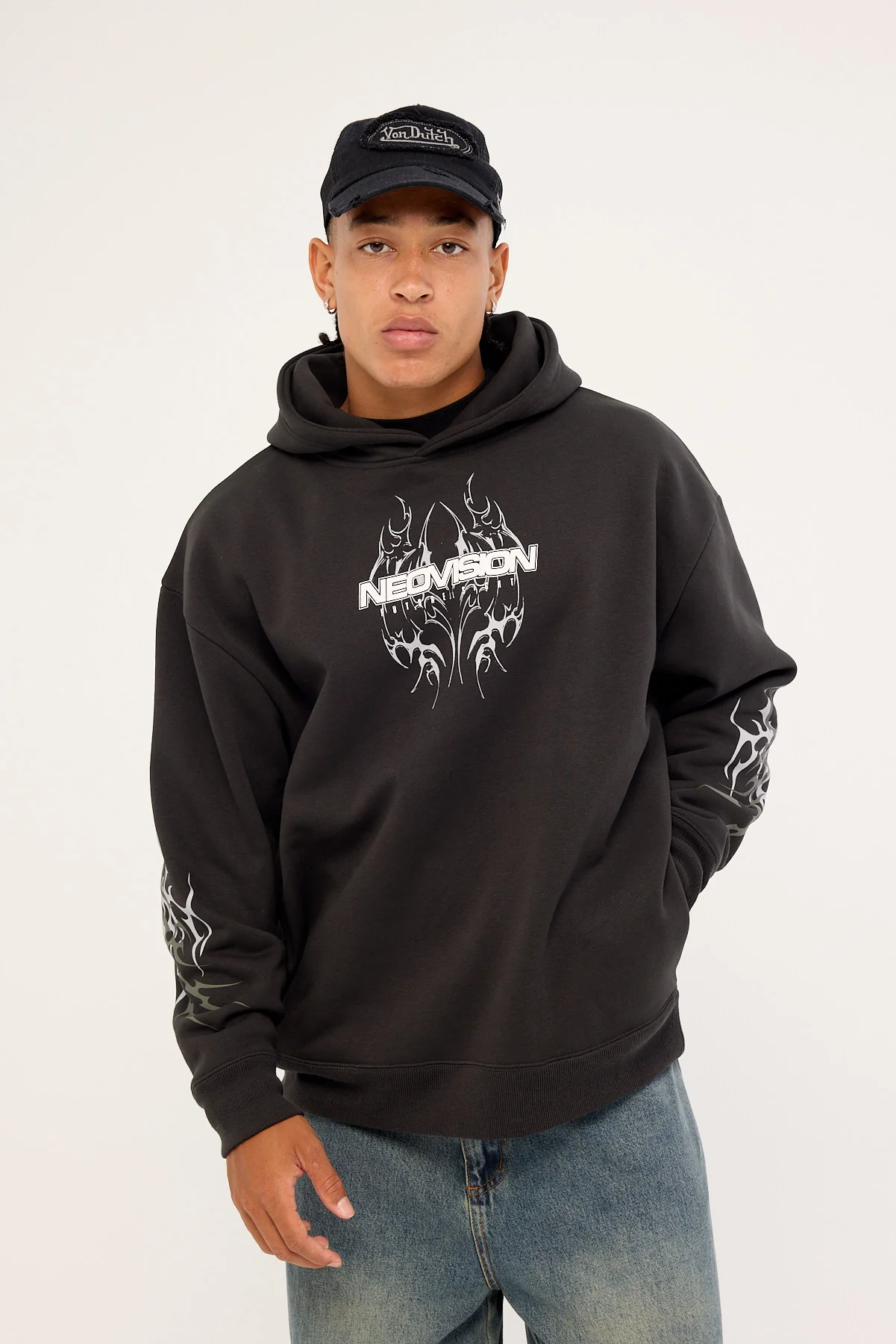 Neovision Arkos Street Hoodie Night Black - Image 3