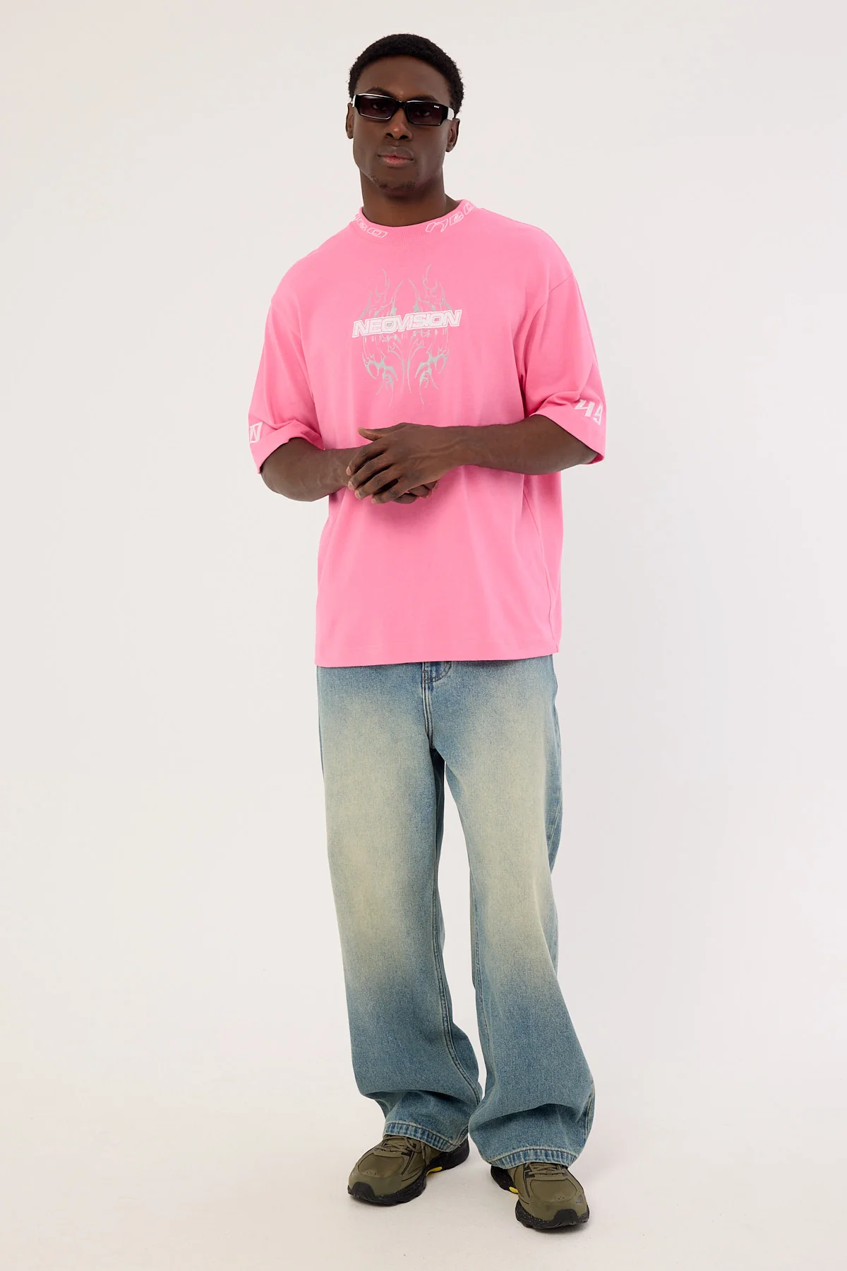 Neovision Arkos Street Super Heavy Tee Berry Pink - Image 2