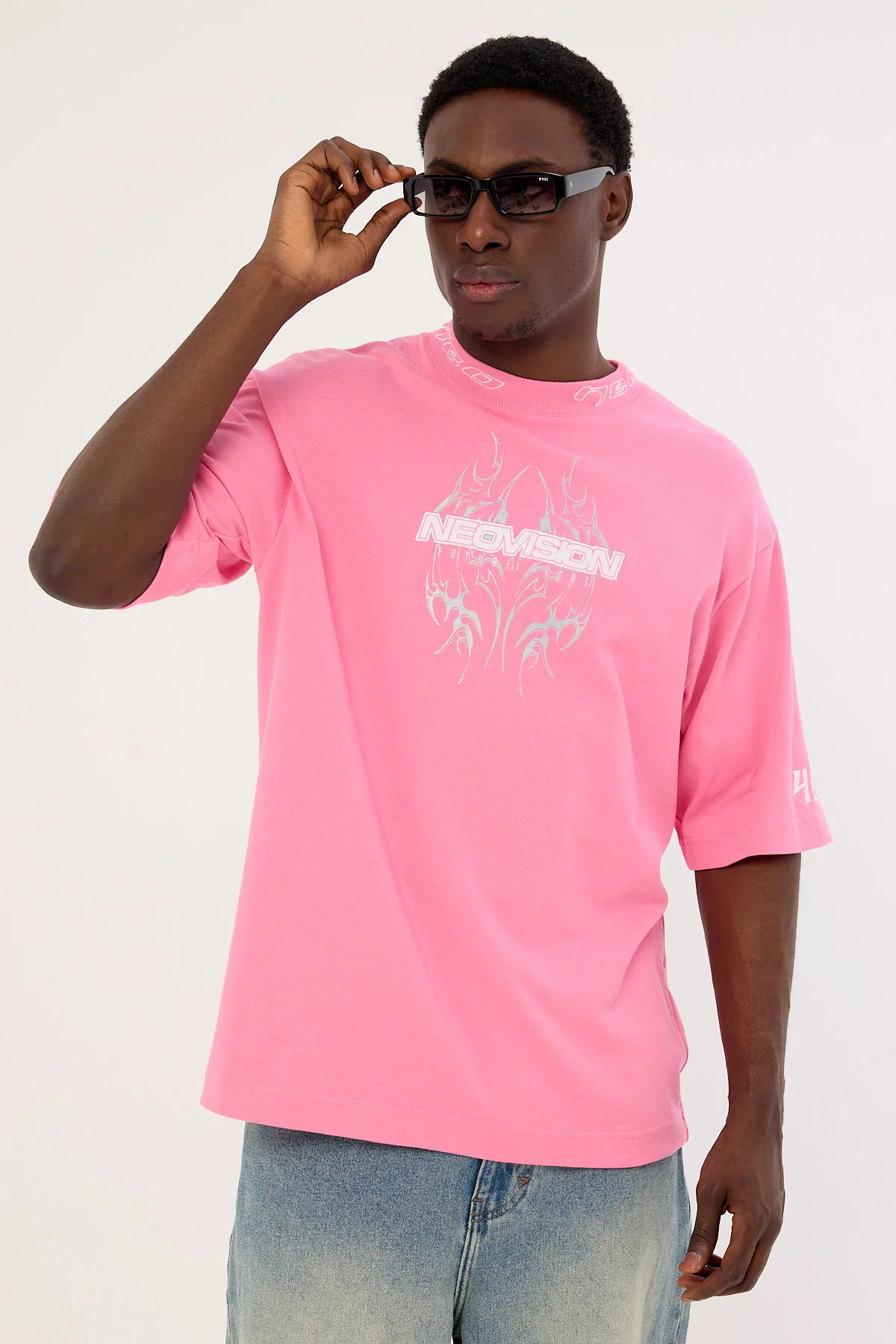 Neovision Arkos Street Super Heavy Tee Berry Pink - Image 3
