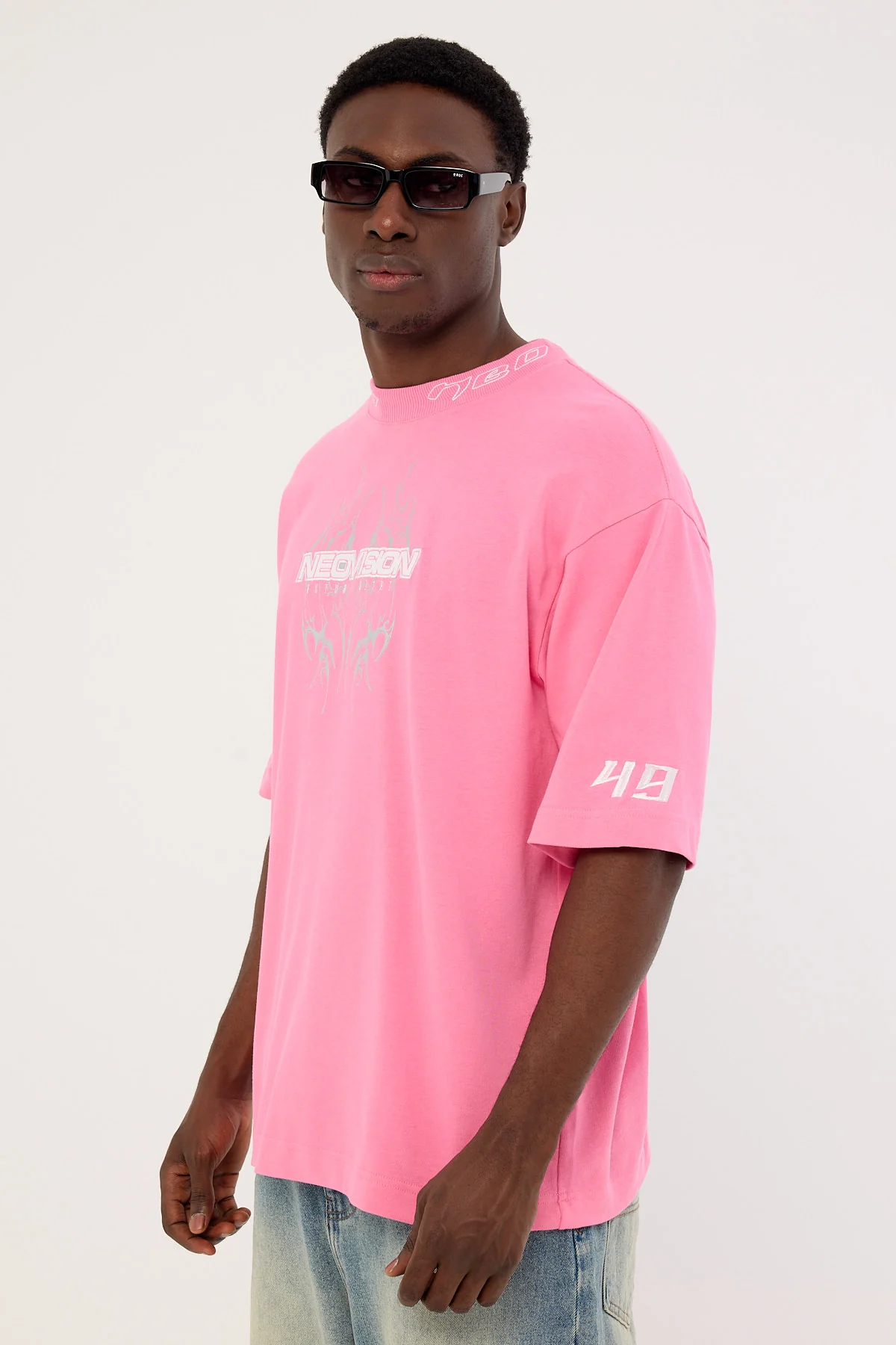 Neovision Arkos Street Super Heavy Tee Berry Pink - Image 4