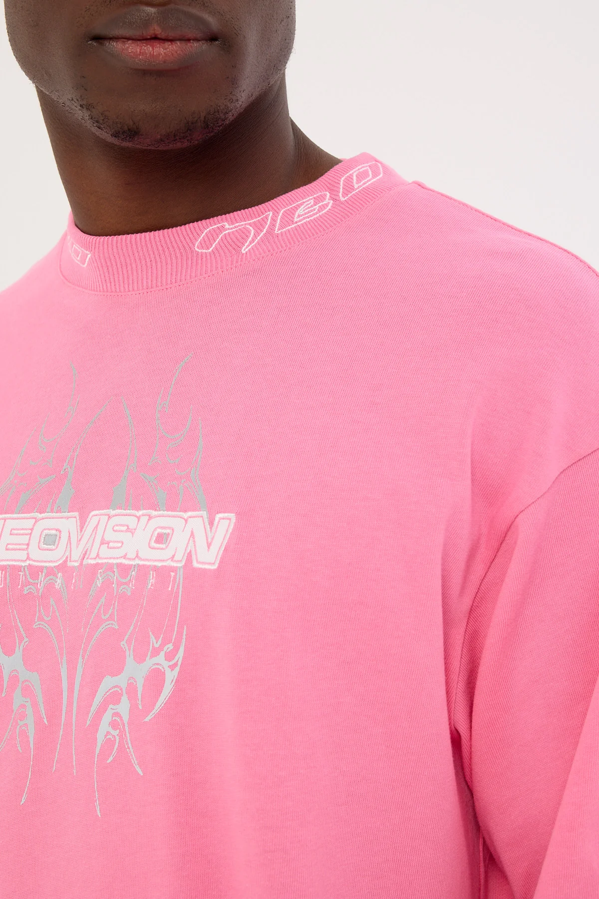 Neovision Arkos Street Super Heavy Tee Berry Pink - Image 5