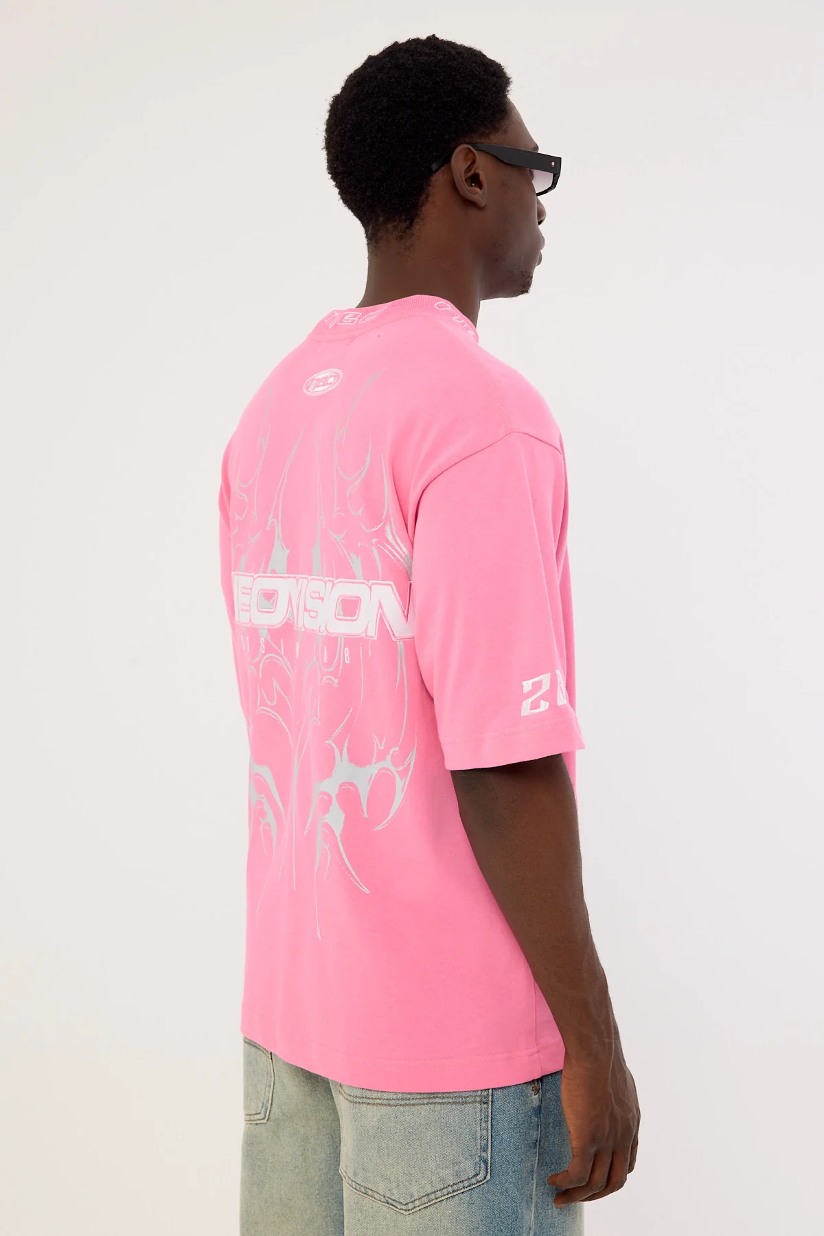 Neovision Arkos Street Super Heavy Tee Berry Pink - Image 6