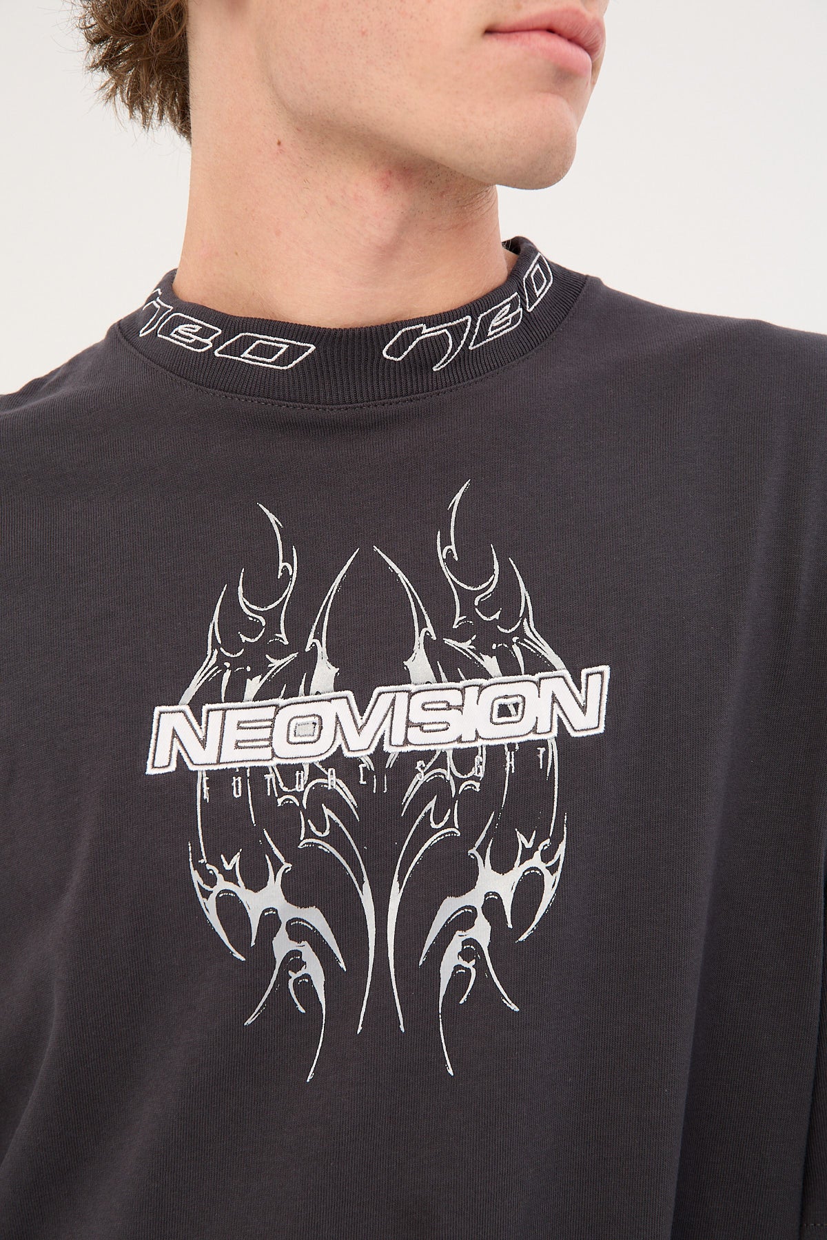 Neovision Arkos Street Super Heavy Tee Washed Black - Image 7